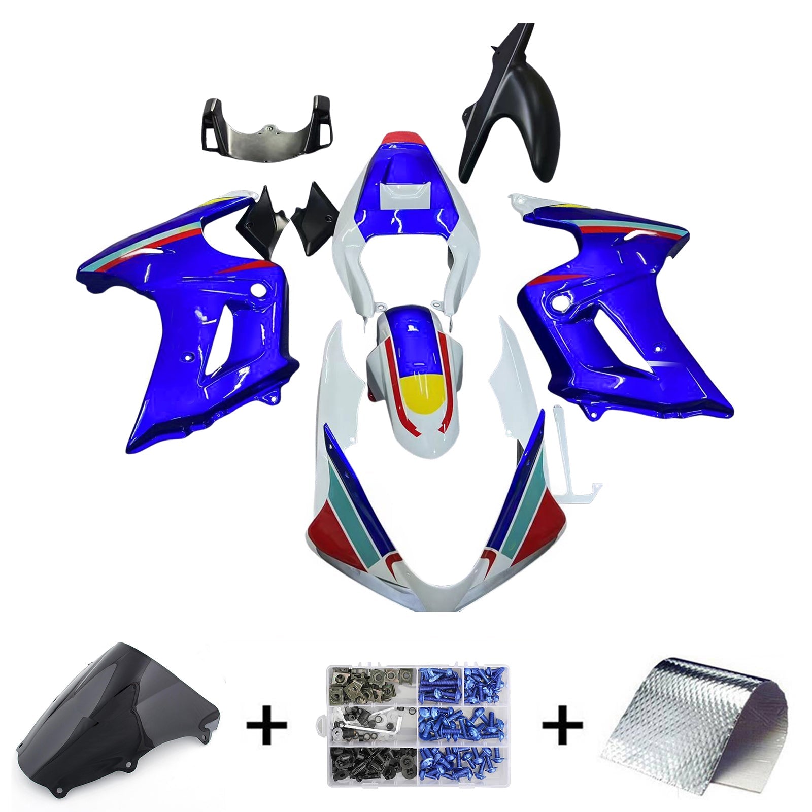 Injectiekuipset Suzuki SV650 2003-2013 ABS kunststof carrosserie