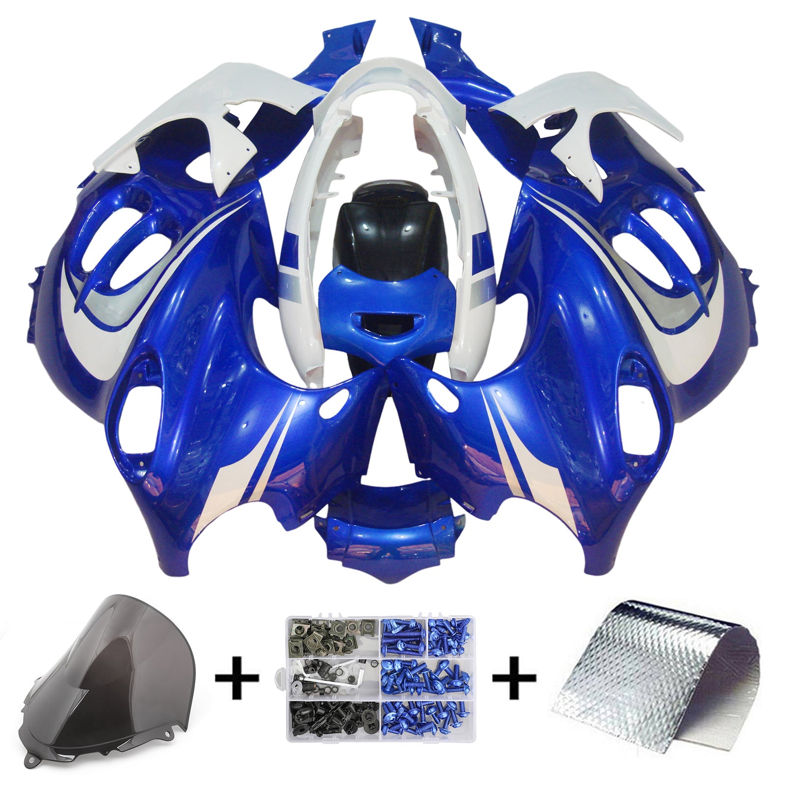 Amotopart Suzuki Katana GSXF600 GSXF750 2005-2006 Kit de carénage Carrosserie