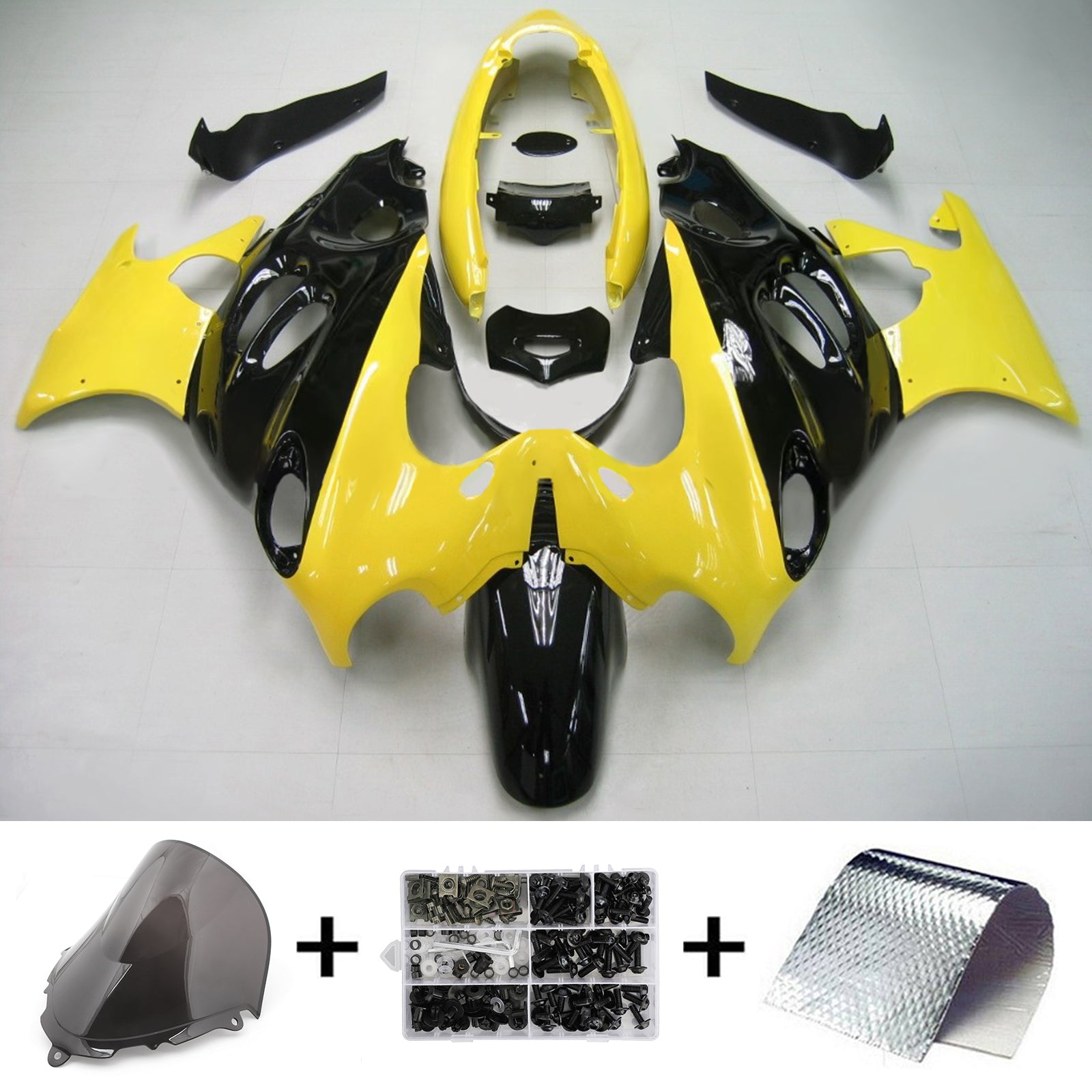 Kit de carénage Amotopart Suzuki Katana GSXF600 GSXF750 2005-2006