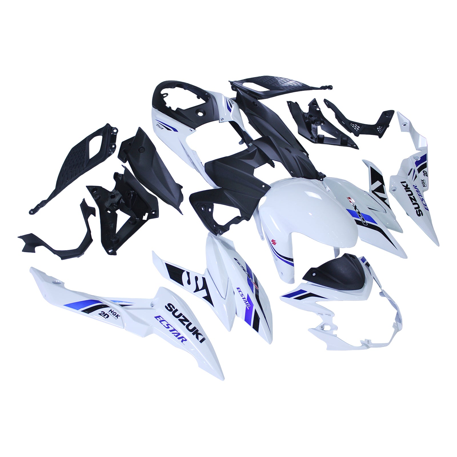 Amotopart Suzuki GSX-S 750 2017-2021 ABS kunststof carrosseriekuipset