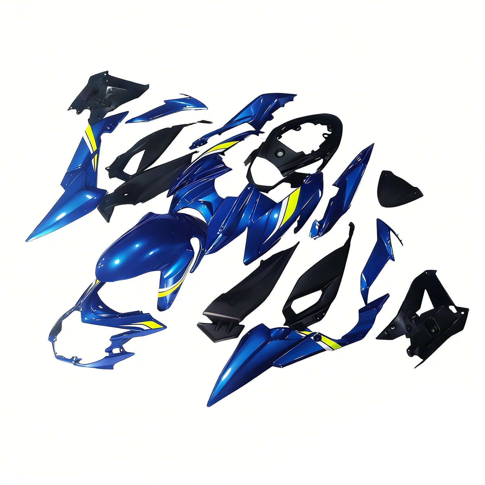 Amotopart Suzuki GSX-S 750 2017-2021 Zestaw Carrosserie Plastic ABS
