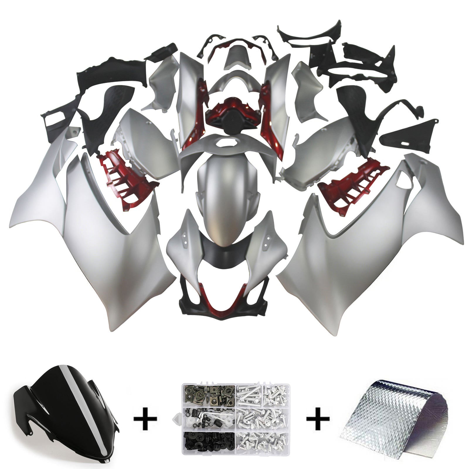 Amotopart Suzuki Hayabusa GSX1300R 2021-2023 ABS-korin suojasarja