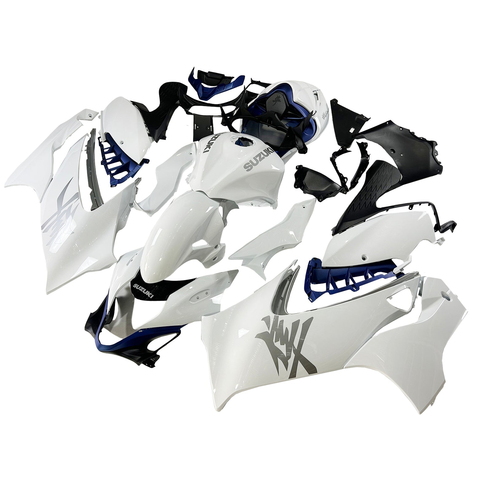 Amotopart Suzuki Hayabusa GSX1300R 2021-2023 Kit de carénage carrosserie ABS