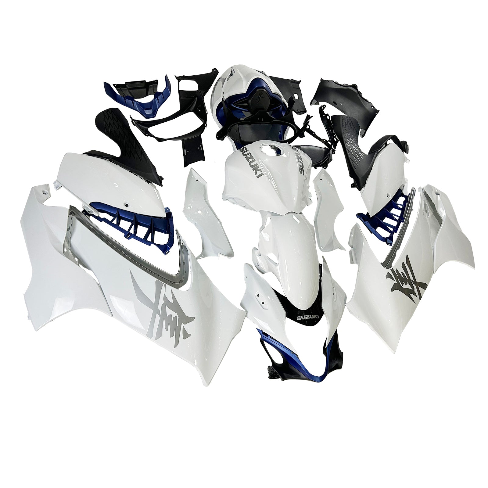 Amotopart Suzuki Hayabusa GSX1300R 2021-2023 Kit de carénage carrosserie ABS