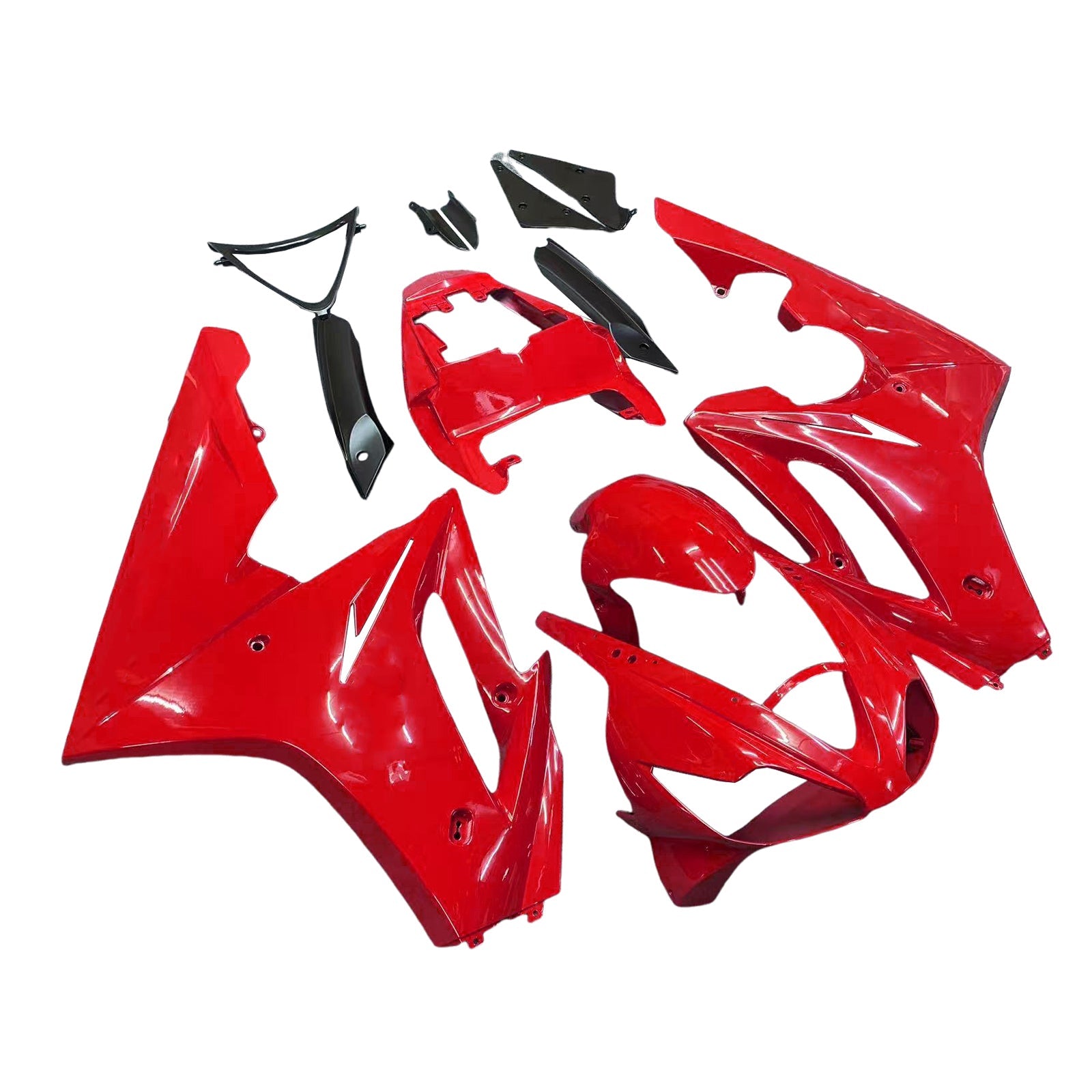 Kit carena iniezione Amotopart carrozzeria in plastica ABS adatto per Triumph Daytona 675 2006-2008 generico