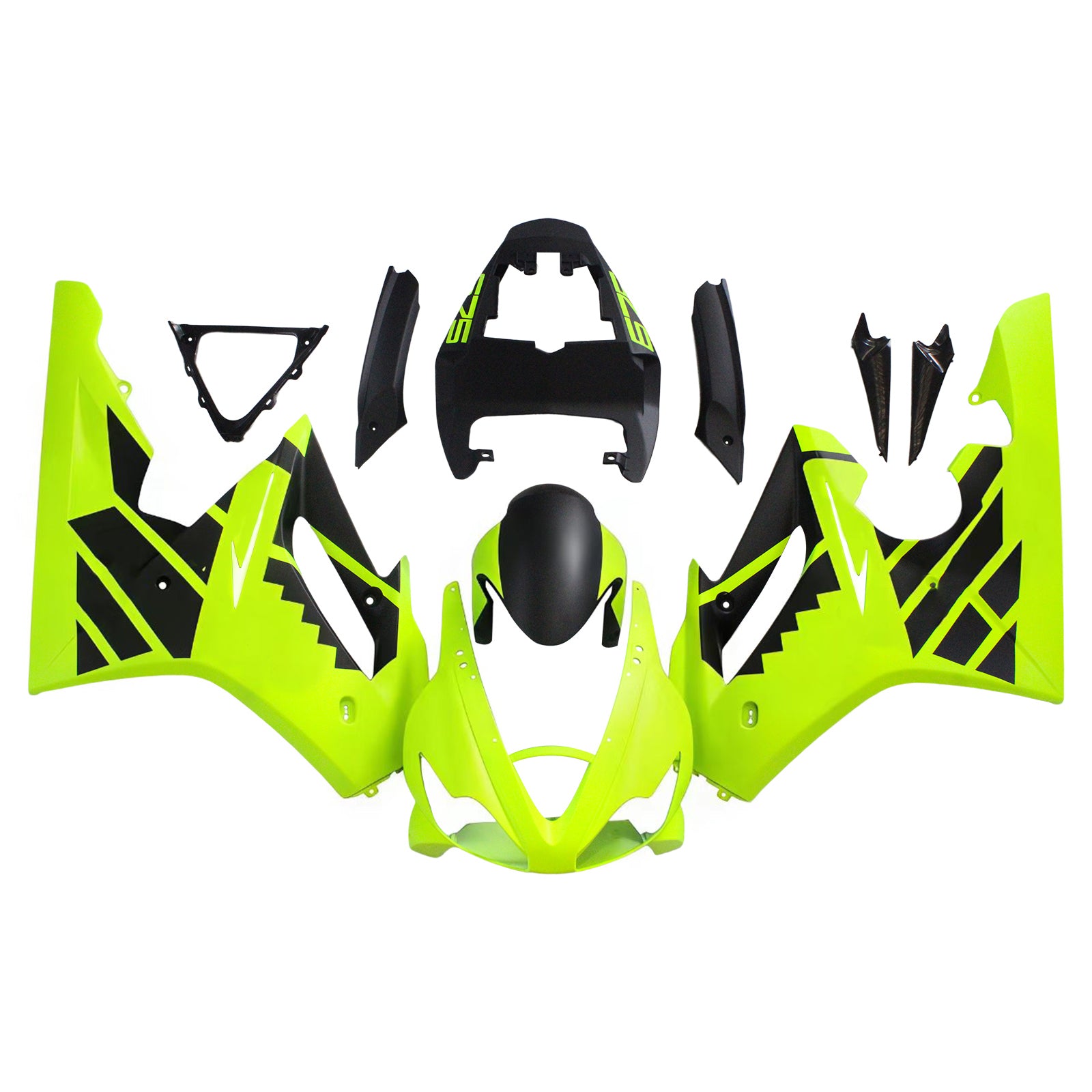 Injekcijski komplet, plastično telo za Triumph Daytona 675 2006-2008