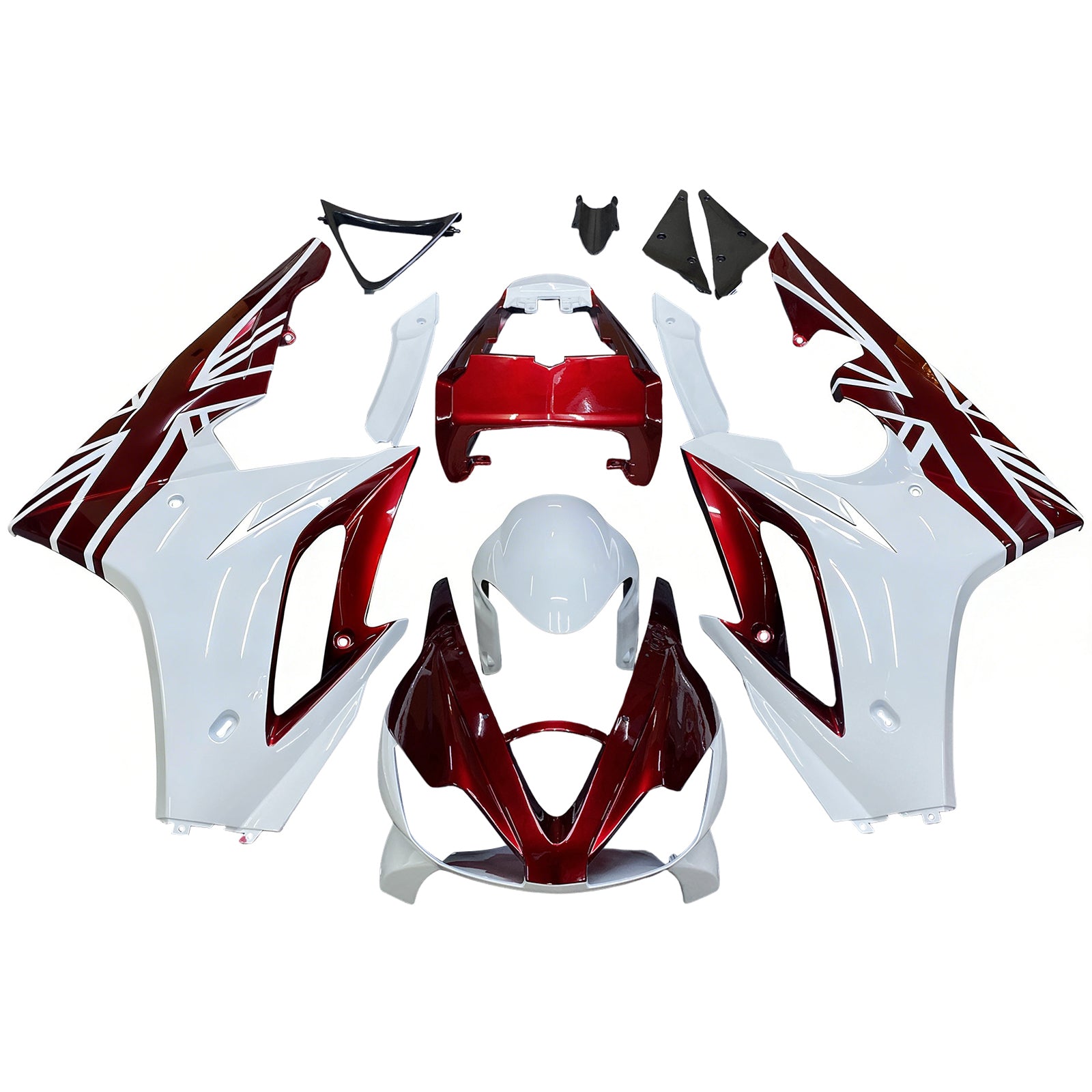 Amotopart Triumph Daytona 675 2006-2008 ABS kunststof carrosseriekuipset