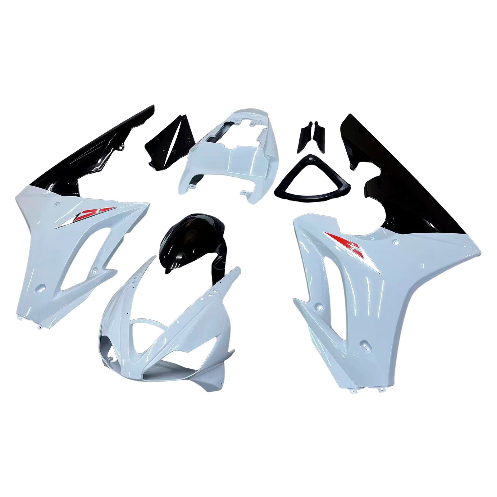 Amotopart Triumph Daytona 675 2006-2008 ABS kunststof carrosseriekuipset