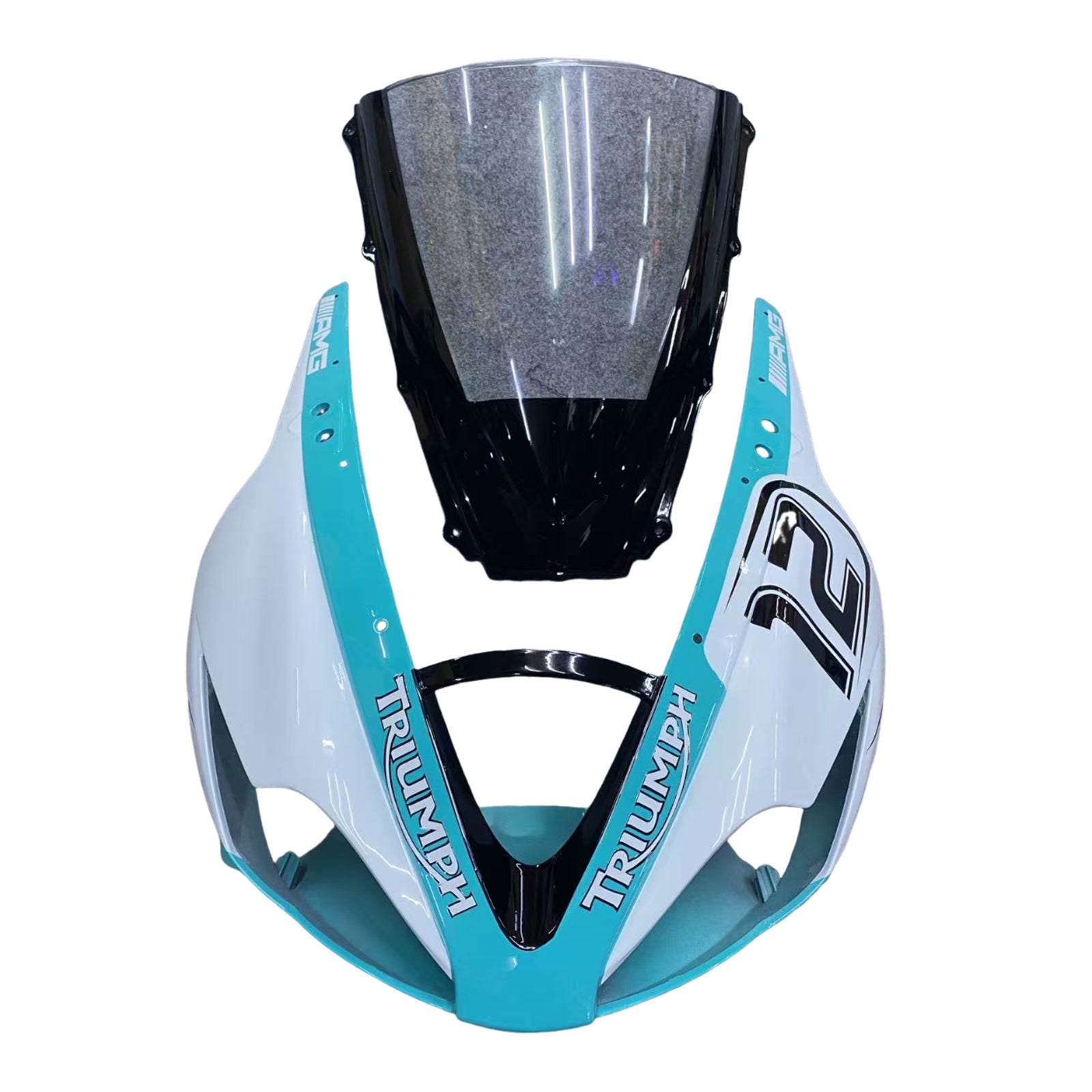 Amotopart Triumph Daytona 675 2006-2008 Kit carenatura carrozzeria in plastica ABS