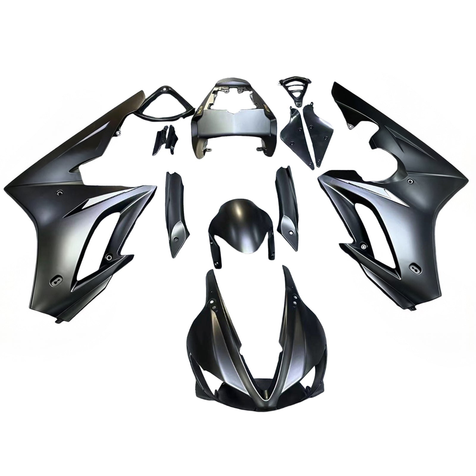 Owiewki Amotopart 2009-2012 Triumph Daytona Black 675 Generic