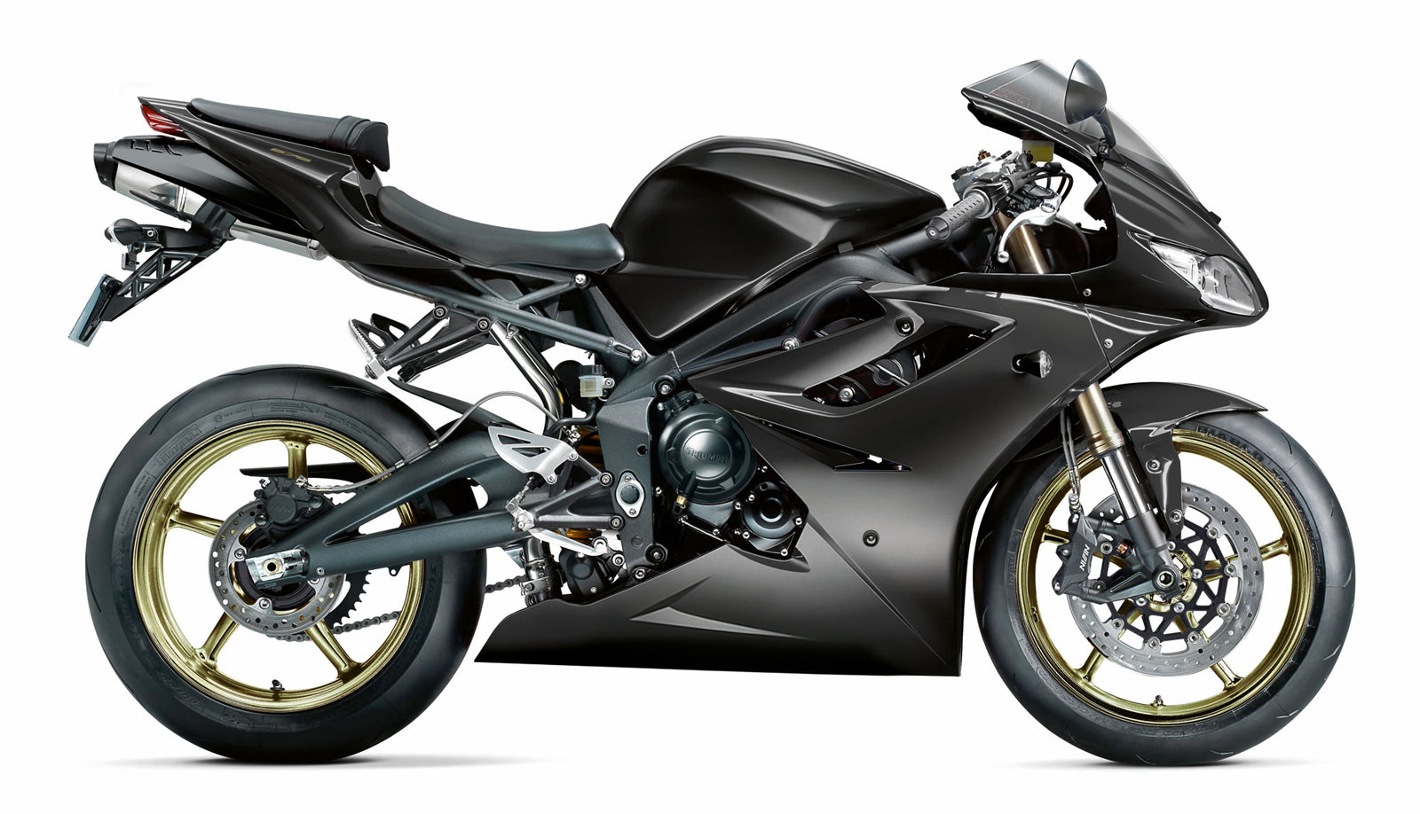Owiewki Amotopart 2009-2012 Triumph Daytona Black 675 Generic