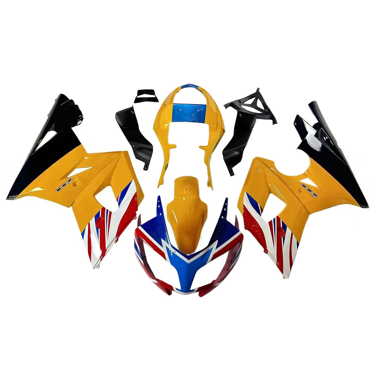 Amotopart Triumph Daytona 600 650 2002-2005 Kuip carrosseriekit ABS kunststof