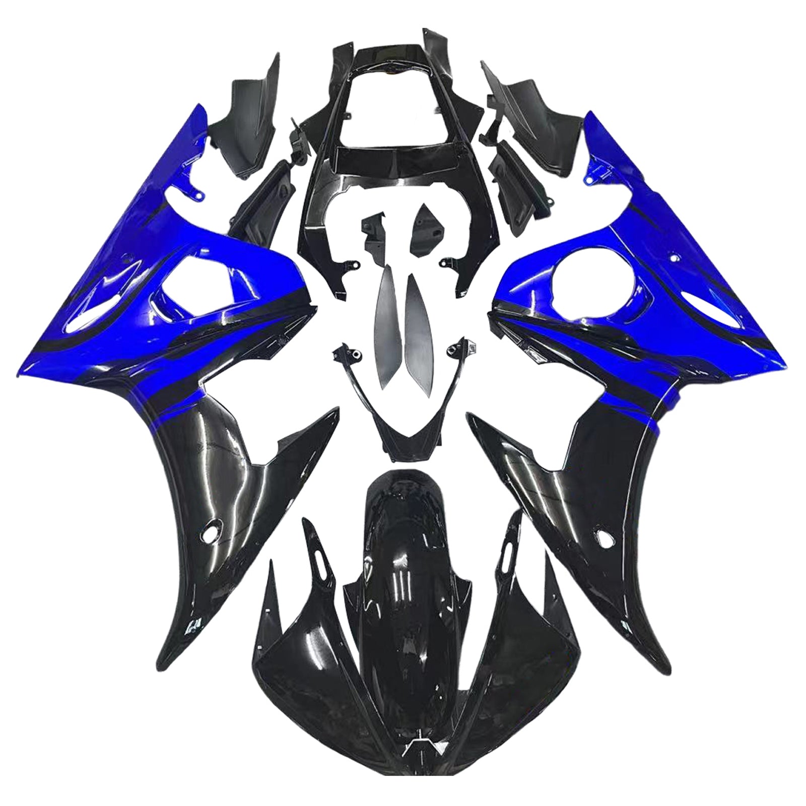 Ruiskutussuojasarjan korirakenne Yamaha YZF R6 2003-2004 R6S 2006-2009 2#