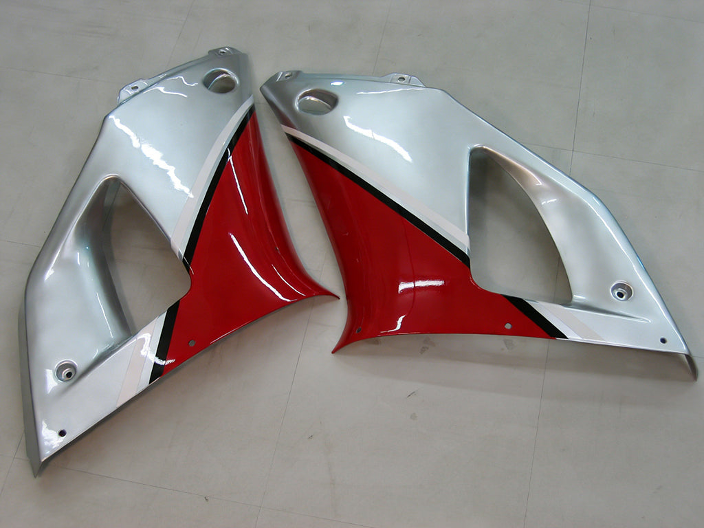 Carenados Amotopart 1998-1999 Yamaha YZF-R1 Rojo Plata No.7 Fortuna Genérico