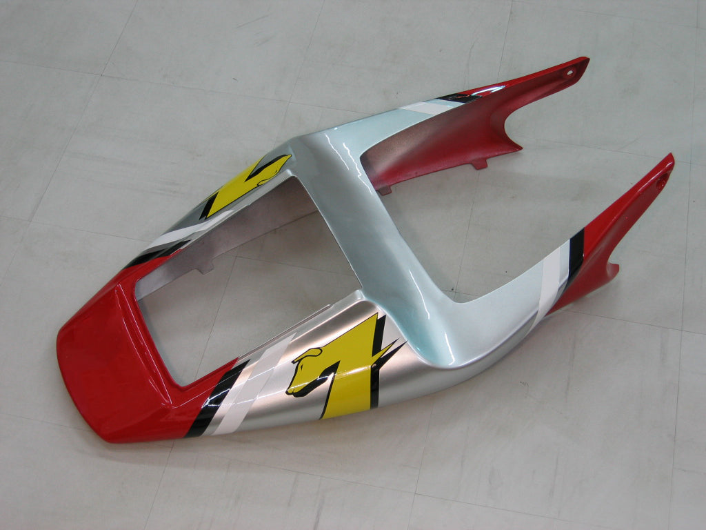 Carenados Amotopart 1998-1999 Yamaha YZF-R1 Rojo Plata No.7 Fortuna Genérico