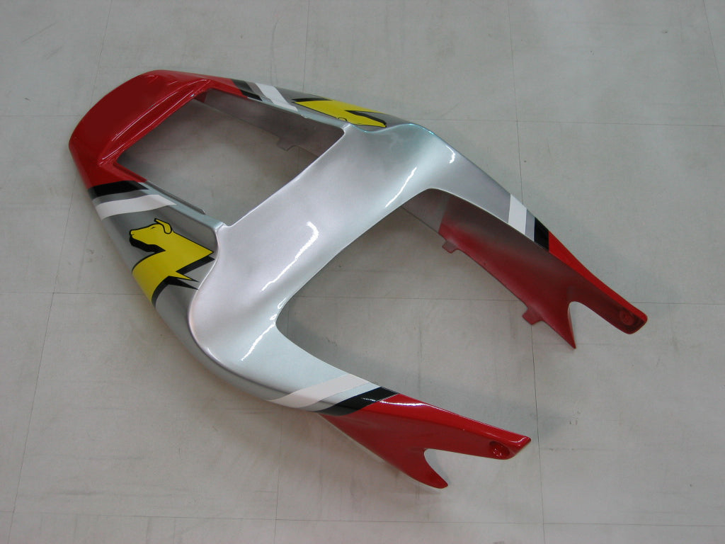 Carenados Amotopart 1998-1999 Yamaha YZF-R1 Rojo Plata No.7 Fortuna Genérico