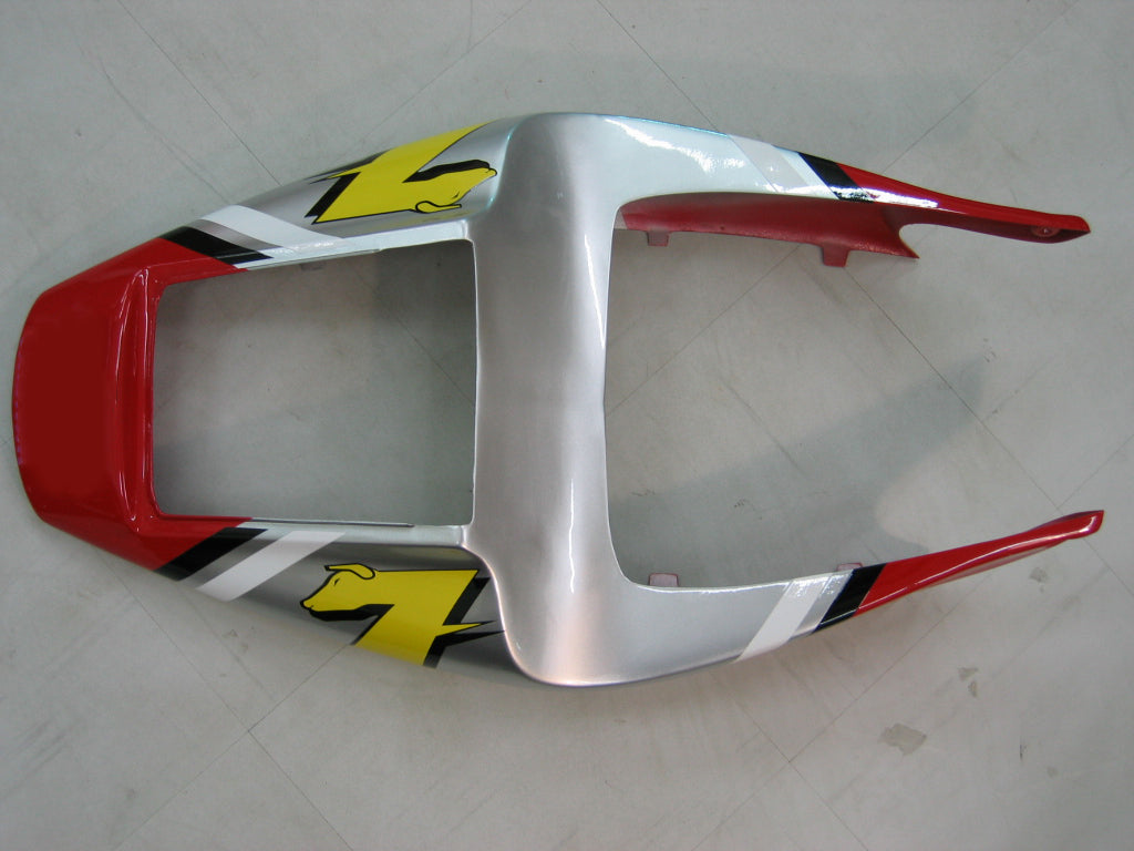 Carenados Amotopart 1998-1999 Yamaha YZF-R1 Rojo Plata No.7 Fortuna Genérico