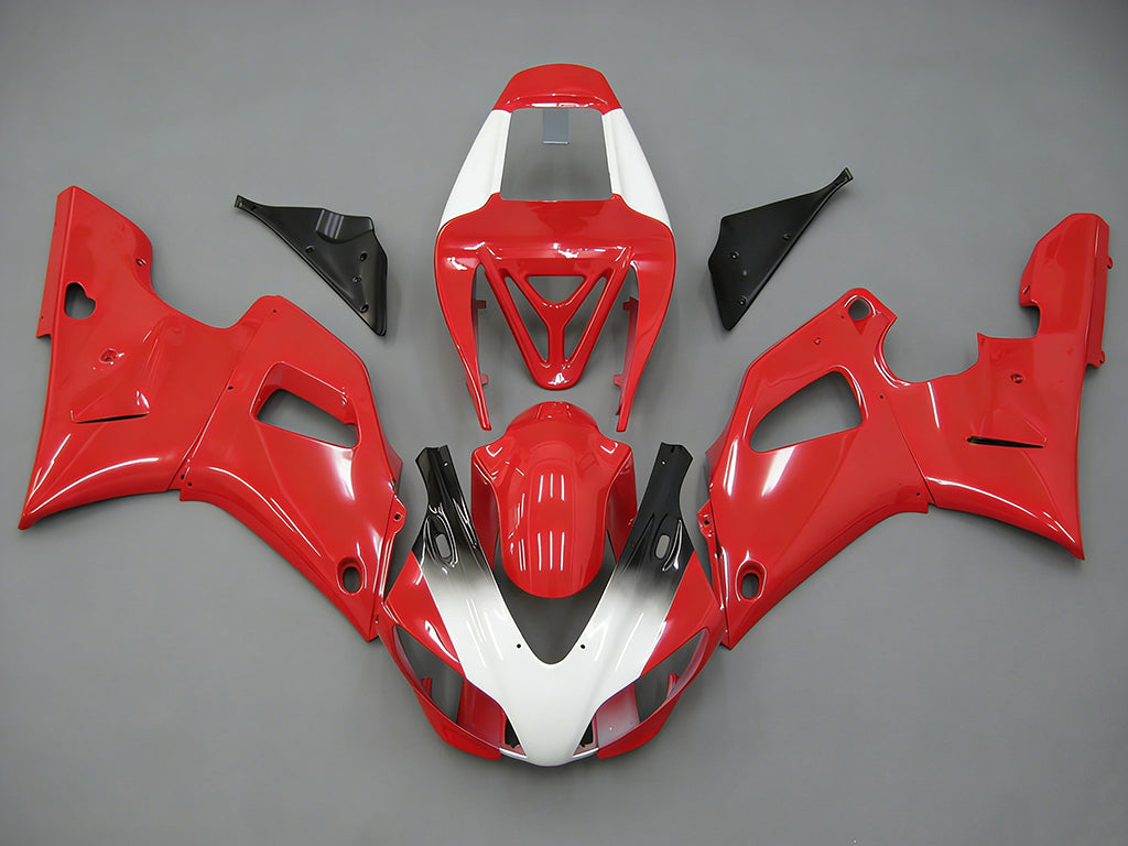 Carénages Amotopart 1998-1999 Yamaha YZF-R1 Rouge Blanc Virgin R1 Generic