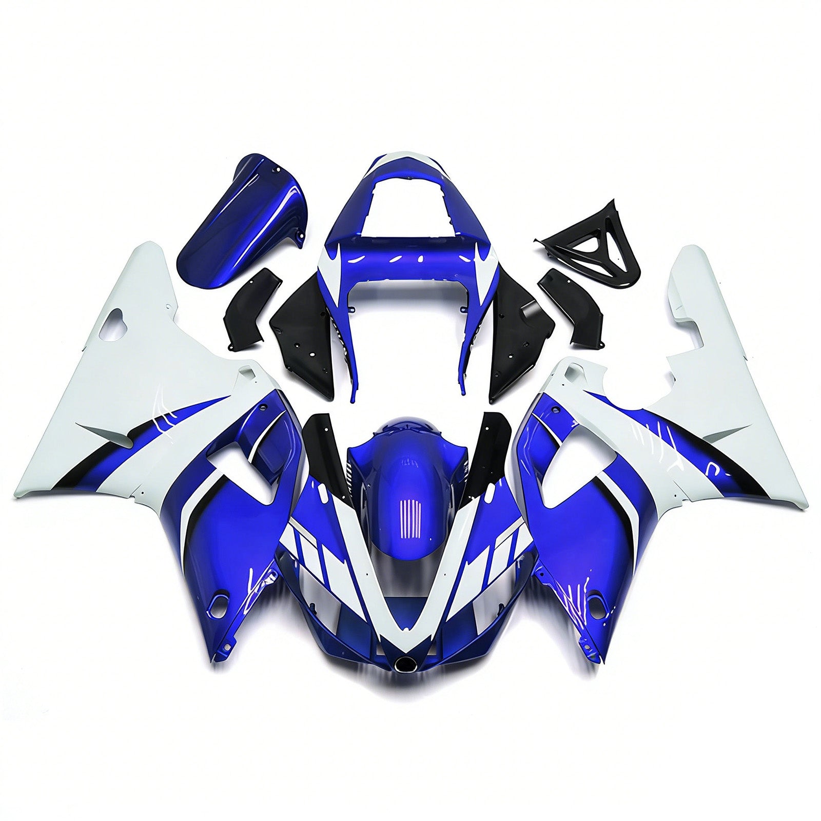 Amotopart Yamaha YZF 1000 R1 1998-1999 Kit Carénage Carrosserie Plastique ABS