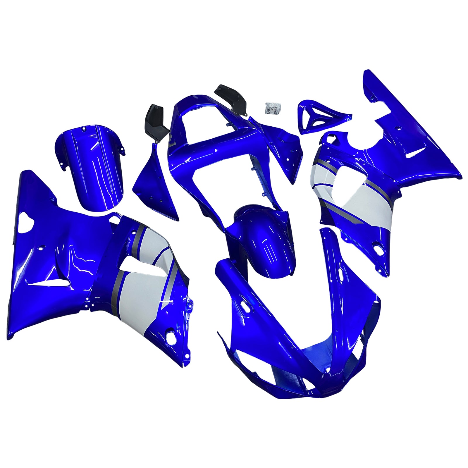 Kit de carénage Amotopart pour Yamaha YZFR1 YZF-R1 YZF R1 2000-2001 générique