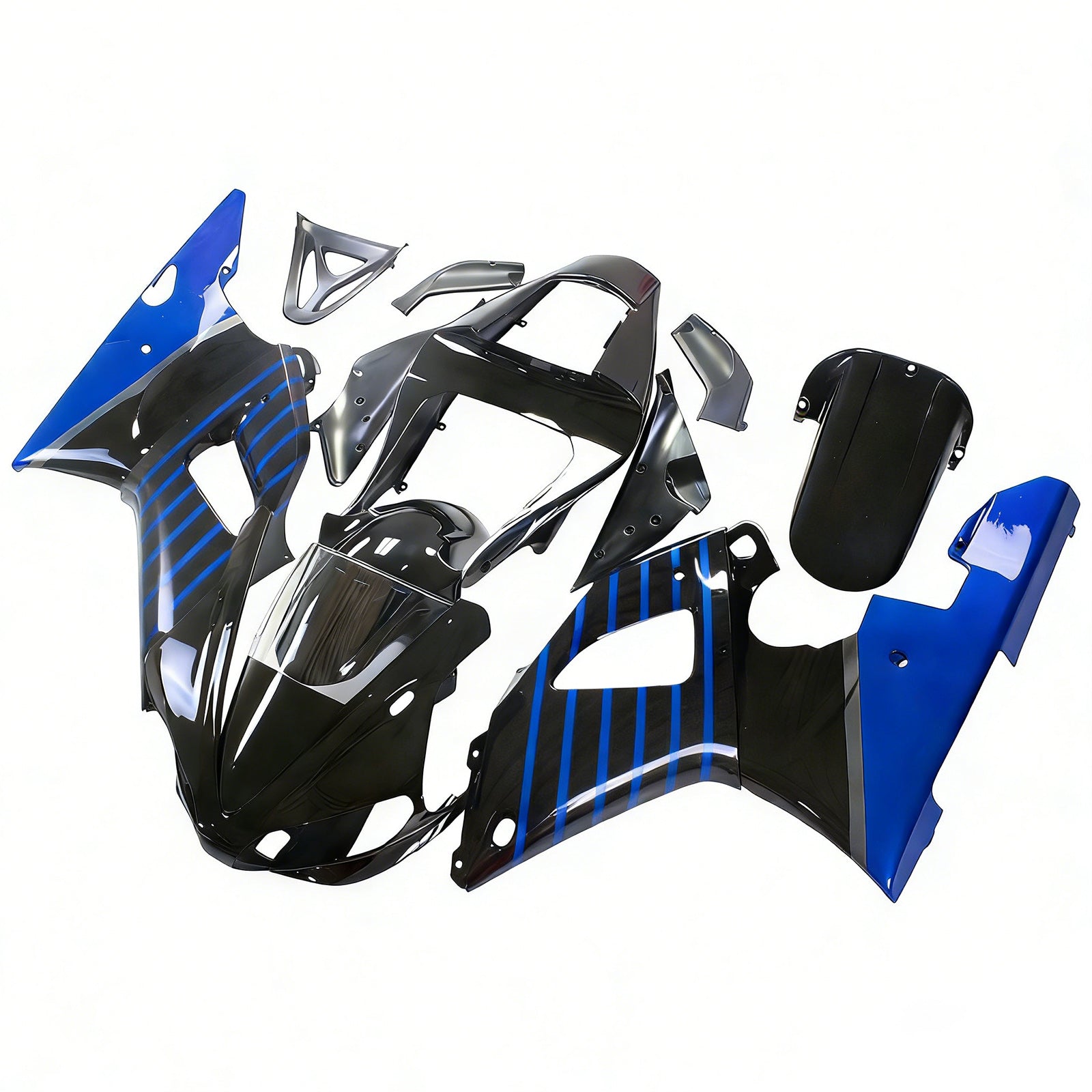 Kit de carénage Amotopart pour Yamaha YZF 1000 R1 2000-2001 générique