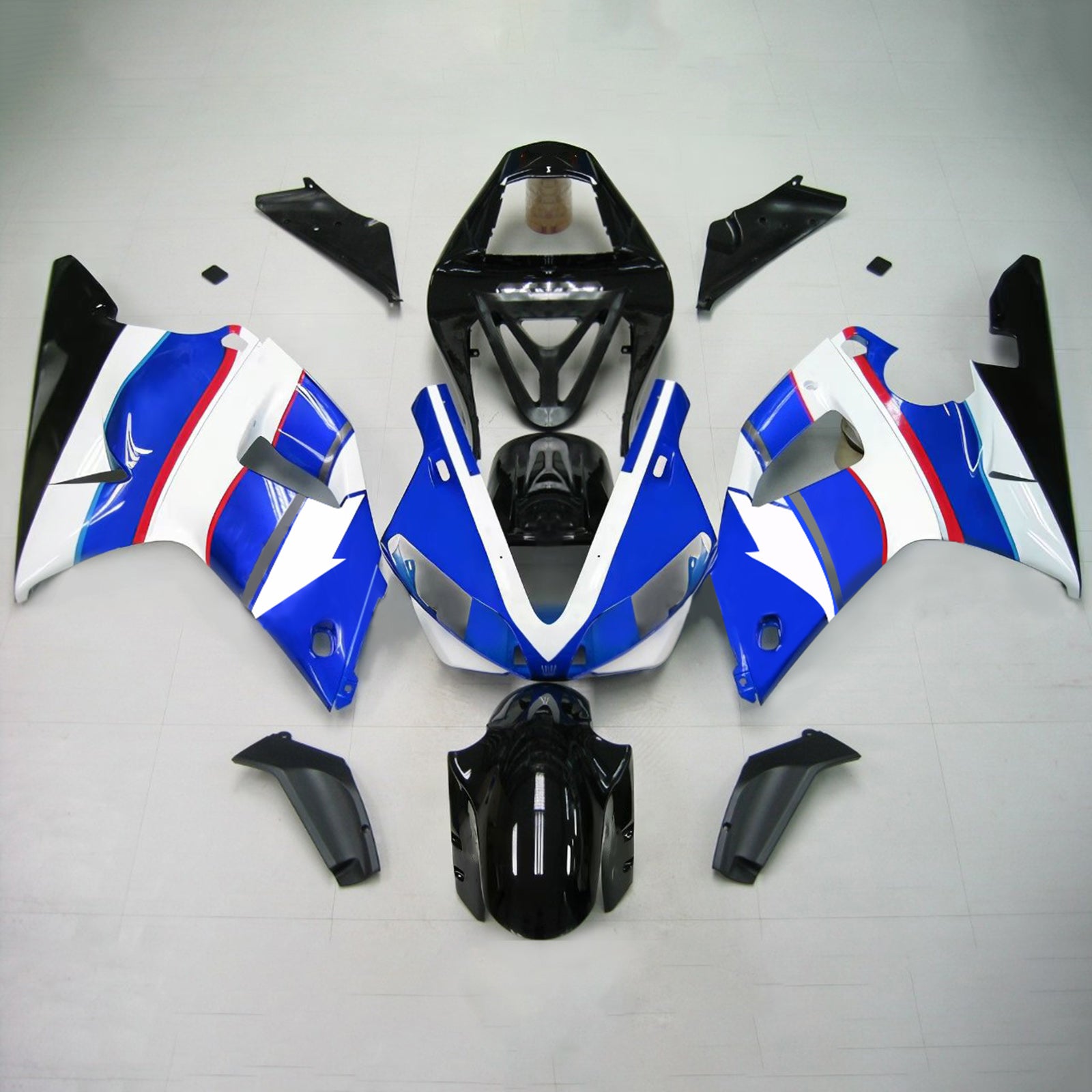 Kit de carénage Amotopart pour Yamaha YZF 1000 R1 2000-2001 générique