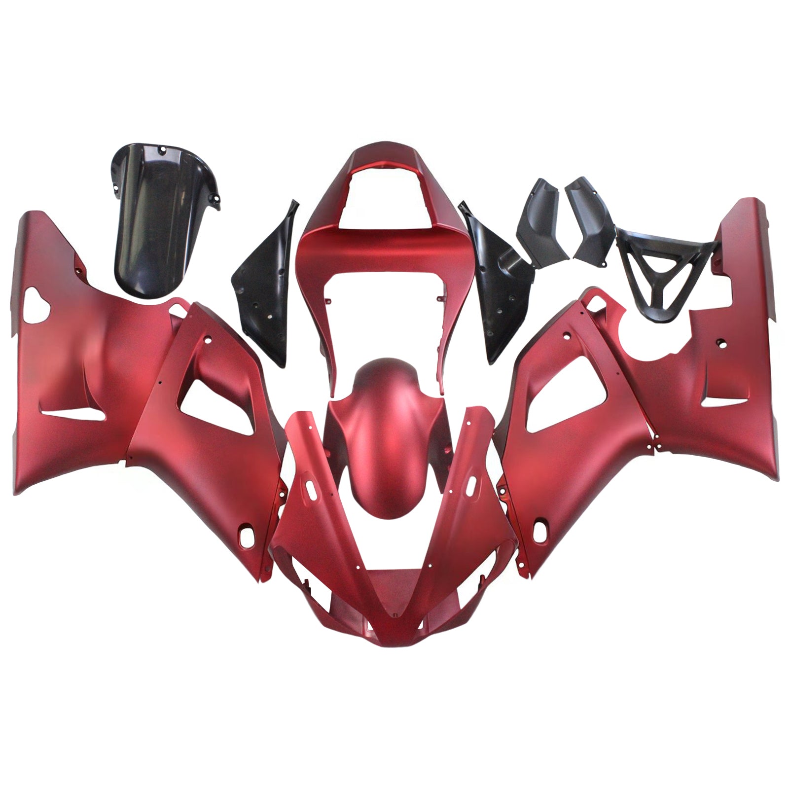 Kit de carénage Amotopart pour Yamaha YZF 1000 R1 2000-2001 générique
