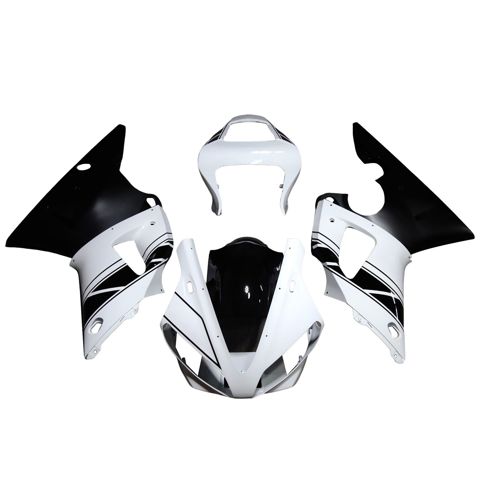 Injection Fairing Kit Bodywork Plastic ABS fit For Yamaha YZF 1000 R1 2000-2001