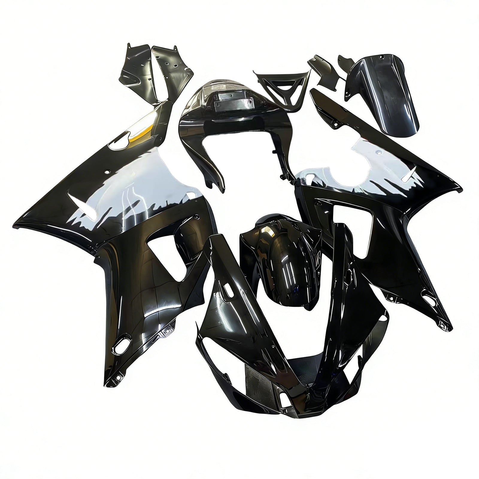 2000-2001 Yamaha YZF 1000 R1 Kit de carénage d'injection carrosserie plastique ABS
