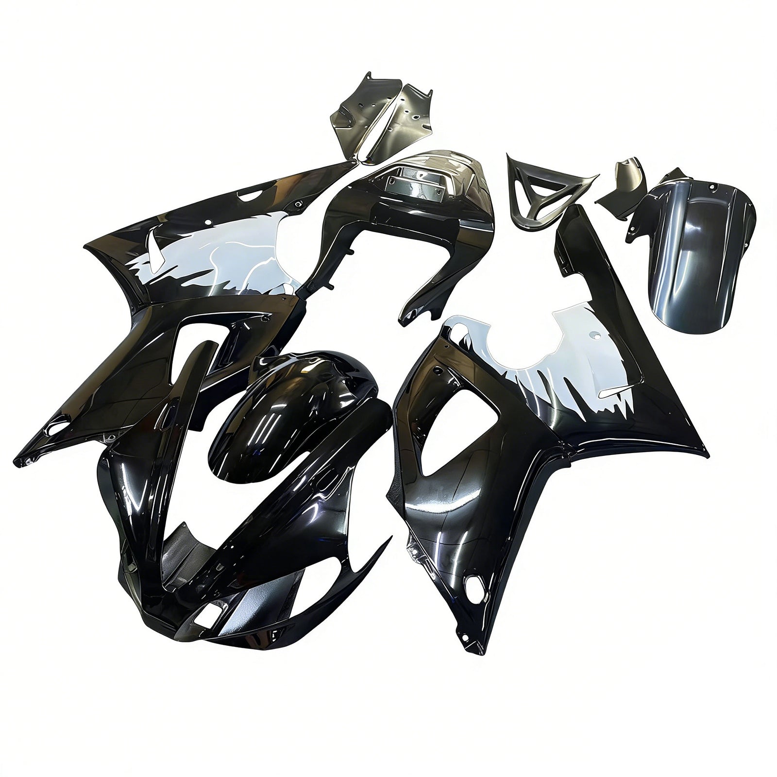 2000-2001 Yamaha YZF 1000 R1 Kit de carénage d'injection carrosserie plastique ABS