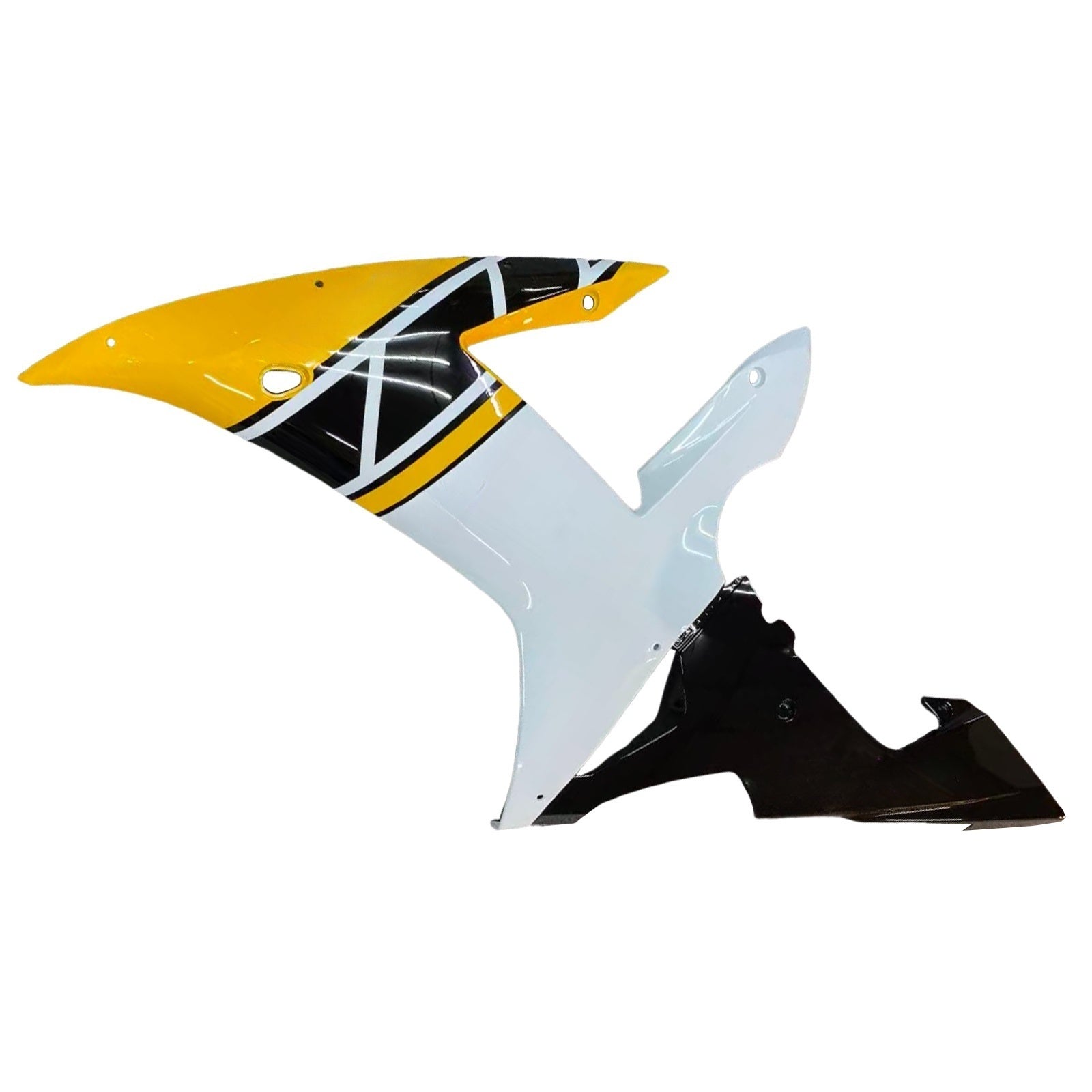 Amotopart stroomlijnkappen 2002-2003 Yamaha YZF-R1 Geel Wit Zwart R1 Generiek