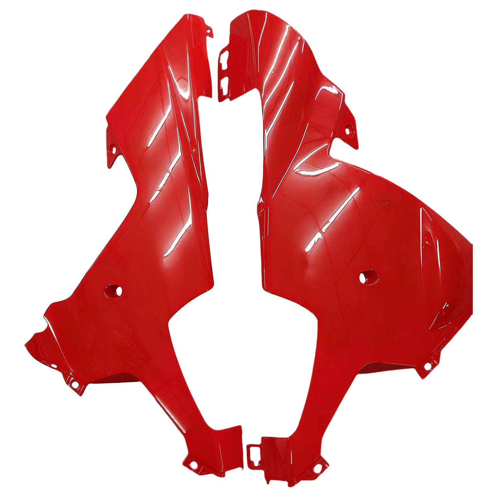 Carénages Amotopart 2002-2003 Yamaha YZF-R1 Rouge Argent Fortuna Generic