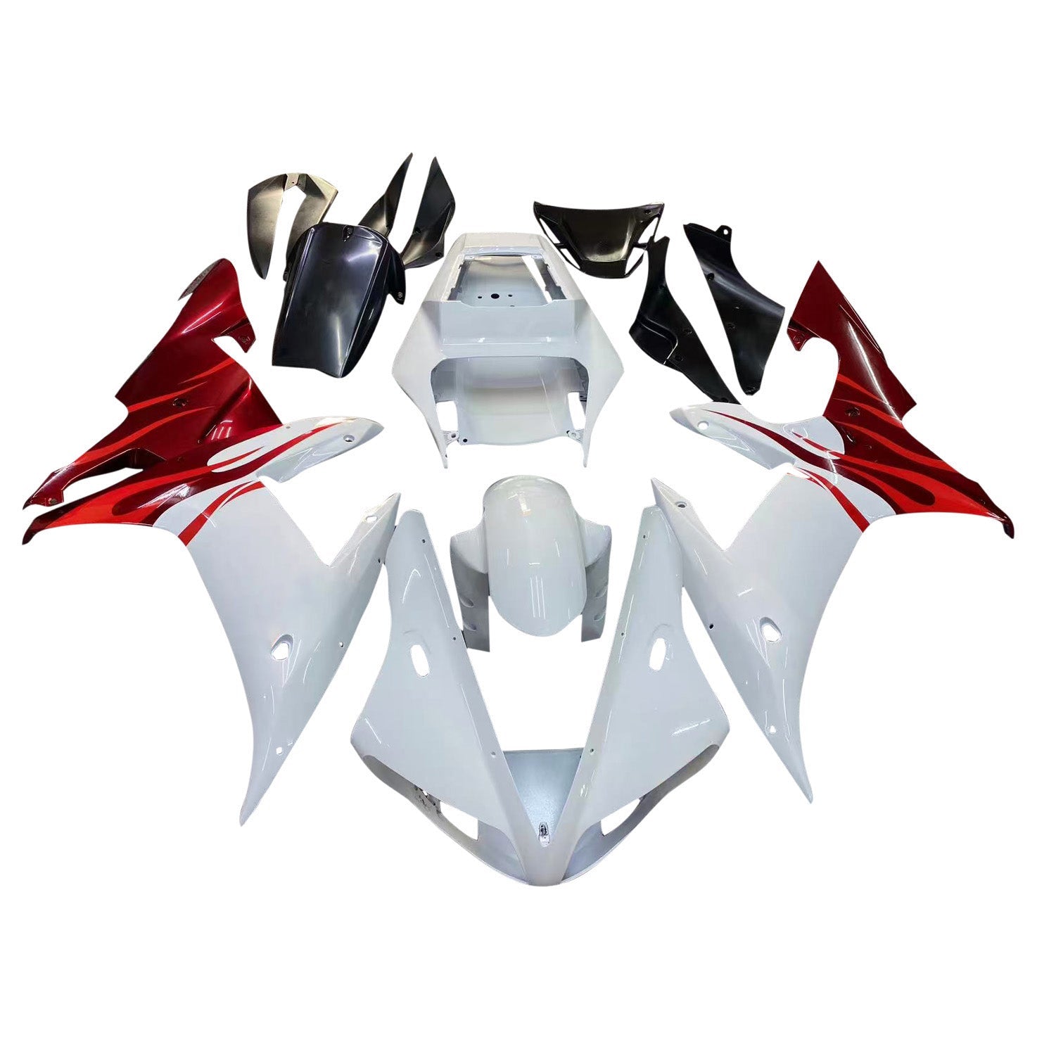 Carénage Amotopart pour Yamaha YZFR1 YZF-R1 YZF R1 2002-2003 générique