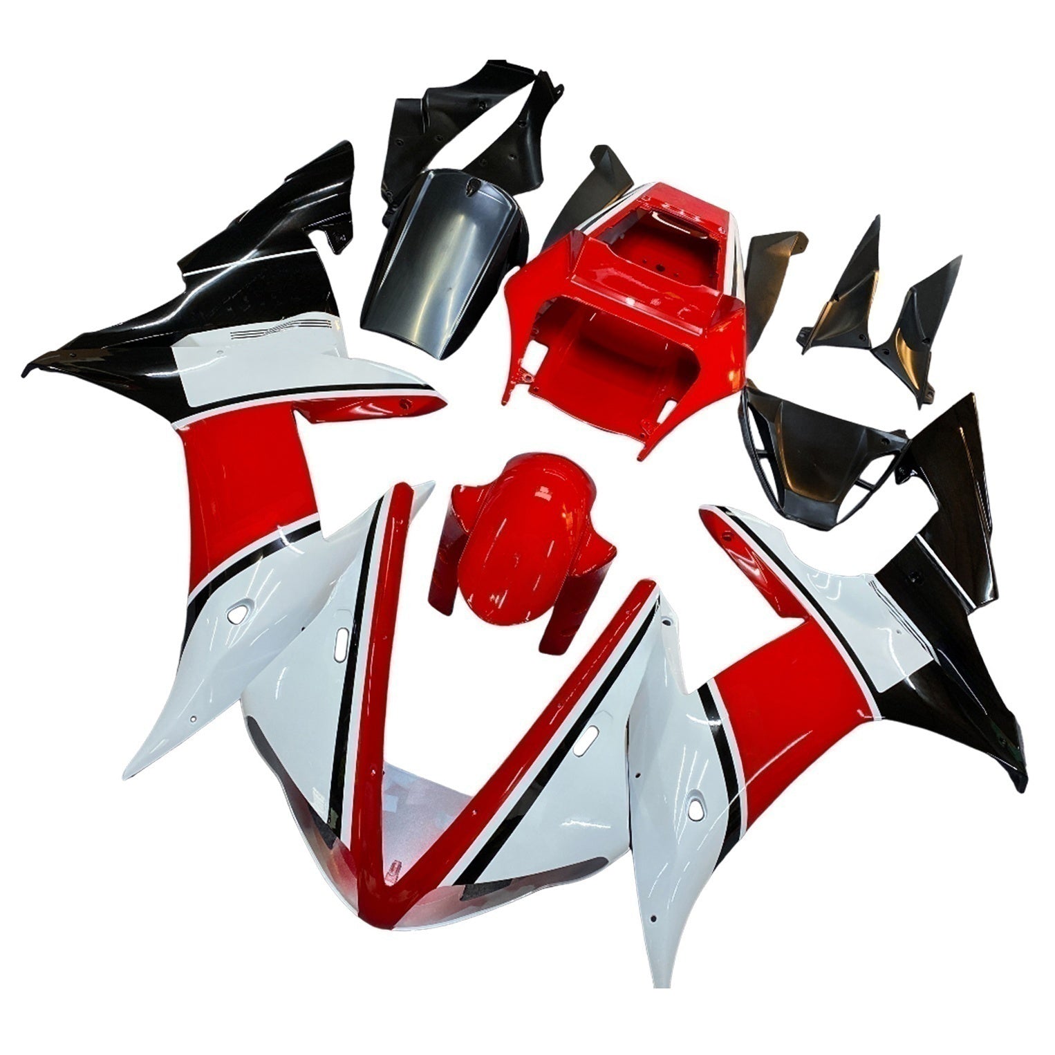 Karoserija za karoserijo vbrizgavanja plastike ABS primerna za Yamaha YZF-R1 2002-2003