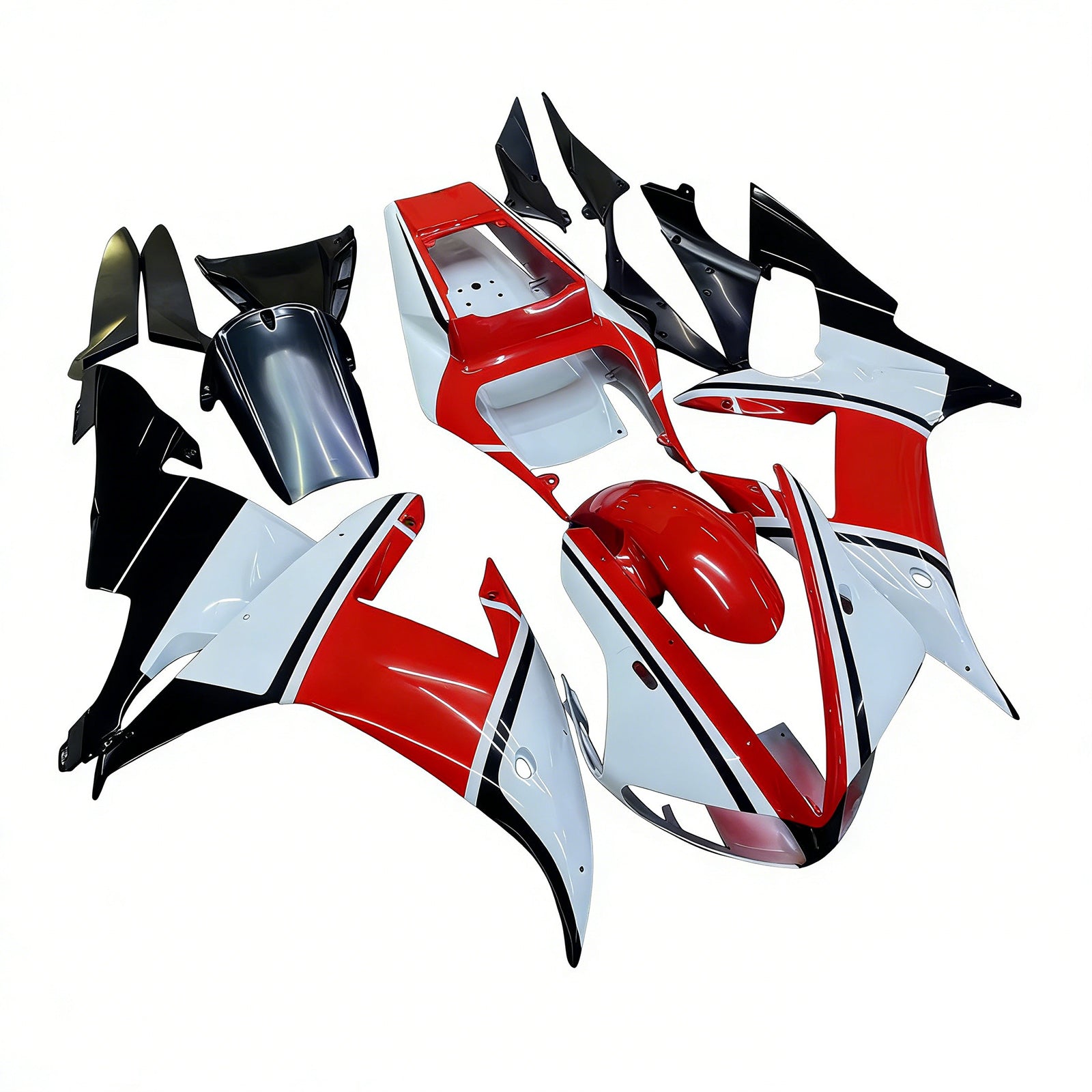 Kit carenado de inyección de carrocería de plástico ABS para Yamaha YZF 1000 R1 2002-2003 genérico