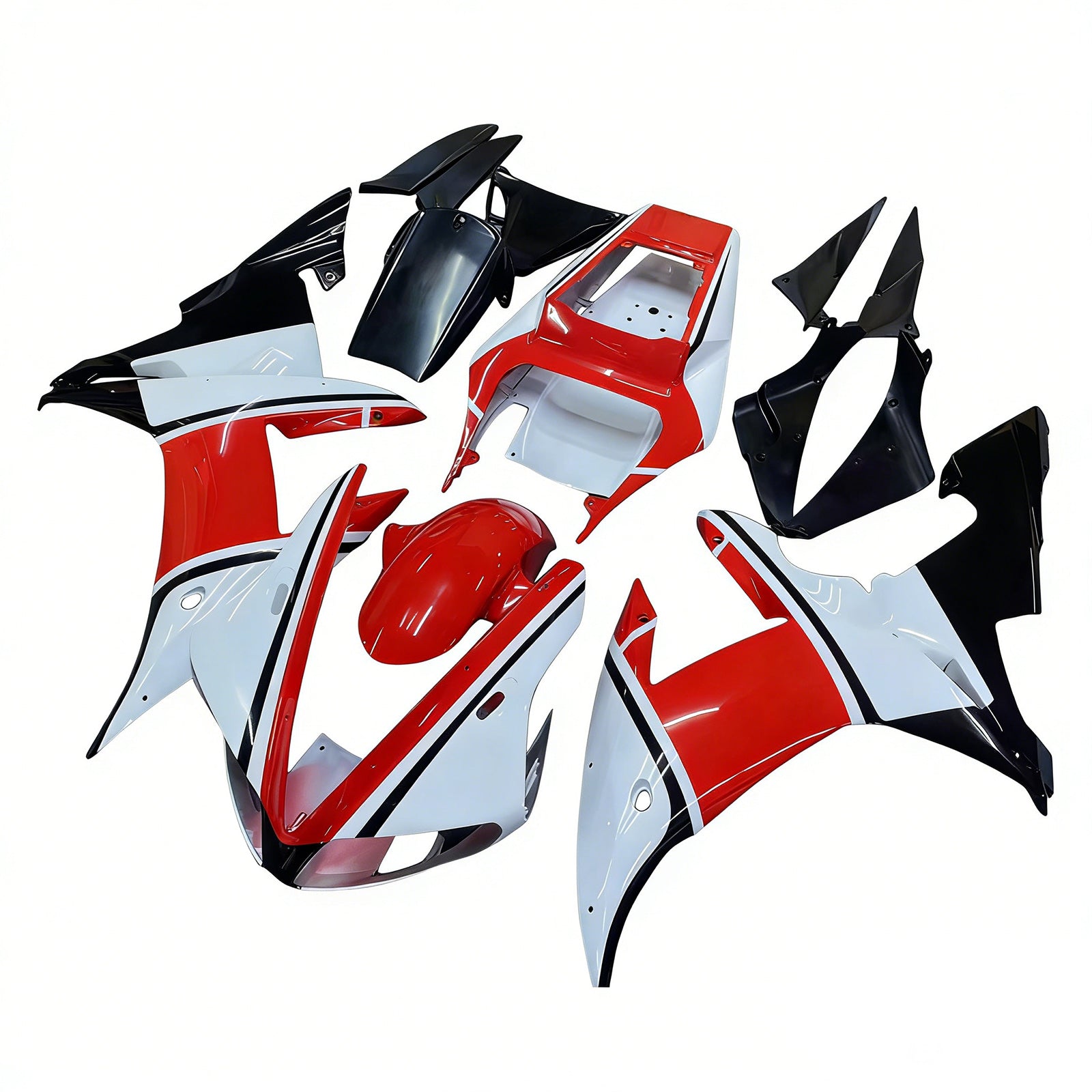 Kit carenado de inyección de carrocería de plástico ABS para Yamaha YZF 1000 R1 2002-2003 genérico