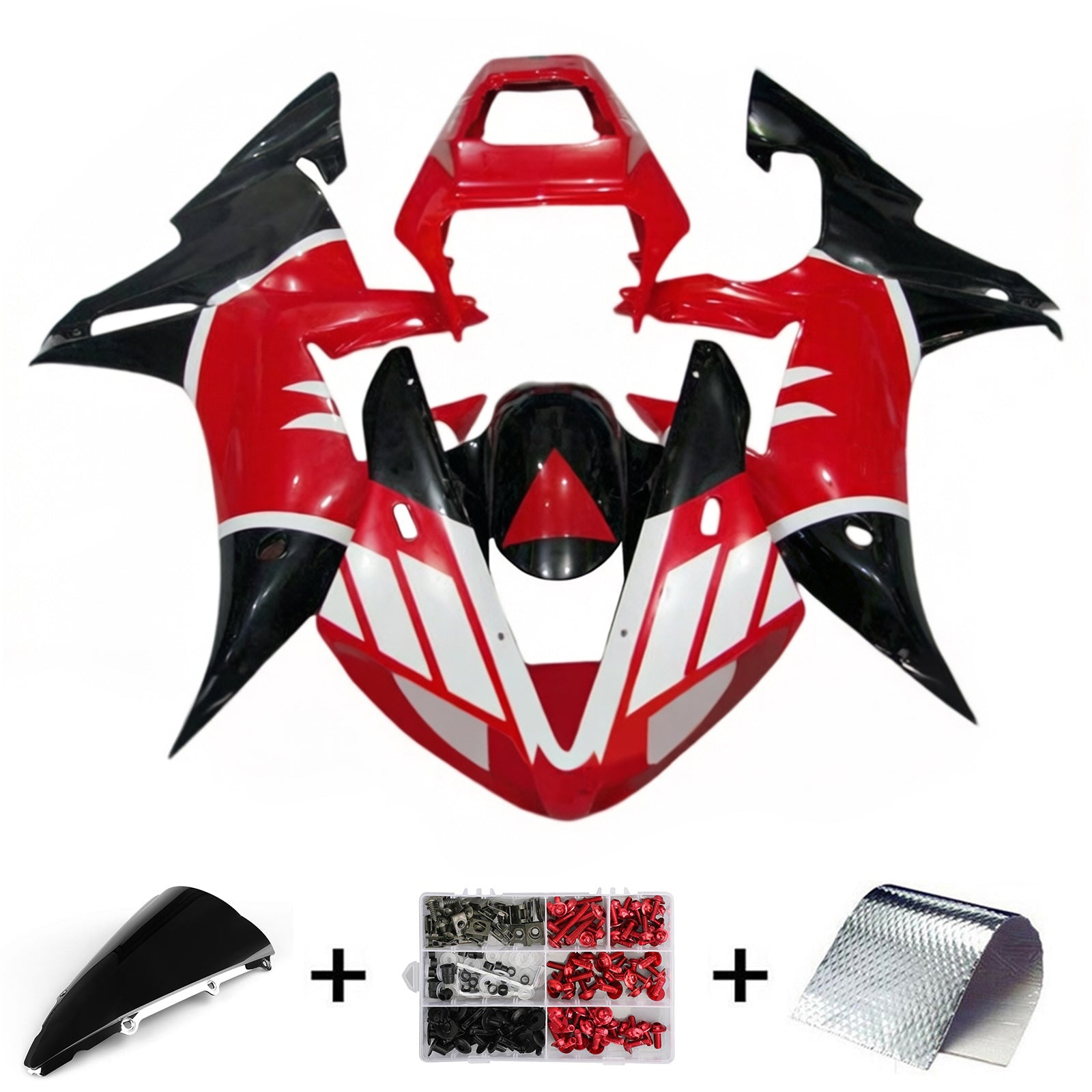 2002-2003 Yamaha YZF 1000 R1 Injectiekuipset ABS kunststof carrosserie