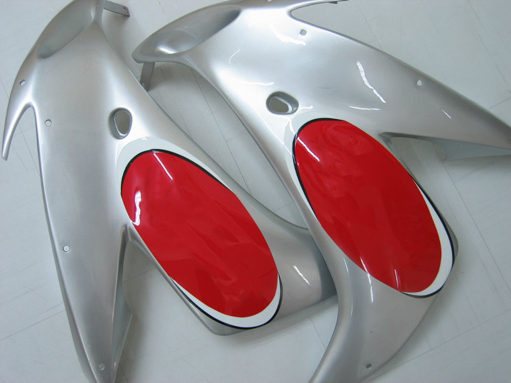 Carénages Amotopart 2004-2006 Yamaha YZF-R1 Rouge Argent Fortuna R1 Generic