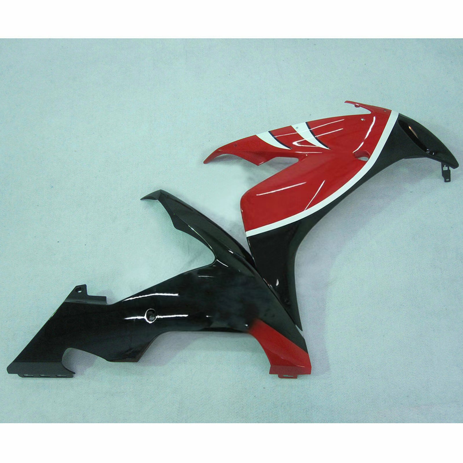 Amotopart Carénage pour YAMAHA YZF R1 YZF-R1 2004-2006 2005 Rouge Noir Générique