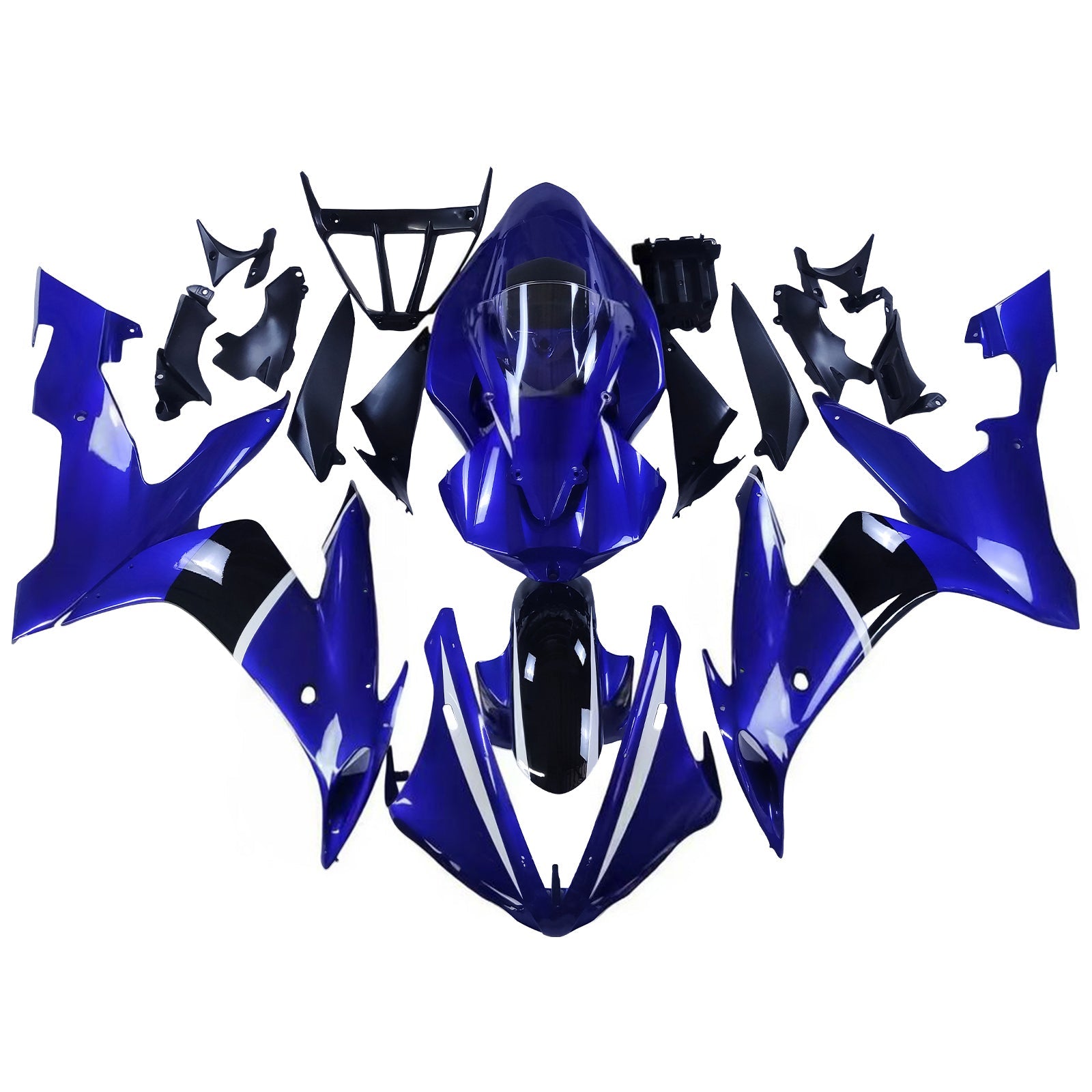 Injection Fairing Kit Bodywork Plastic ABS fit For Yamaha YZF 1000 R1 2004-2006