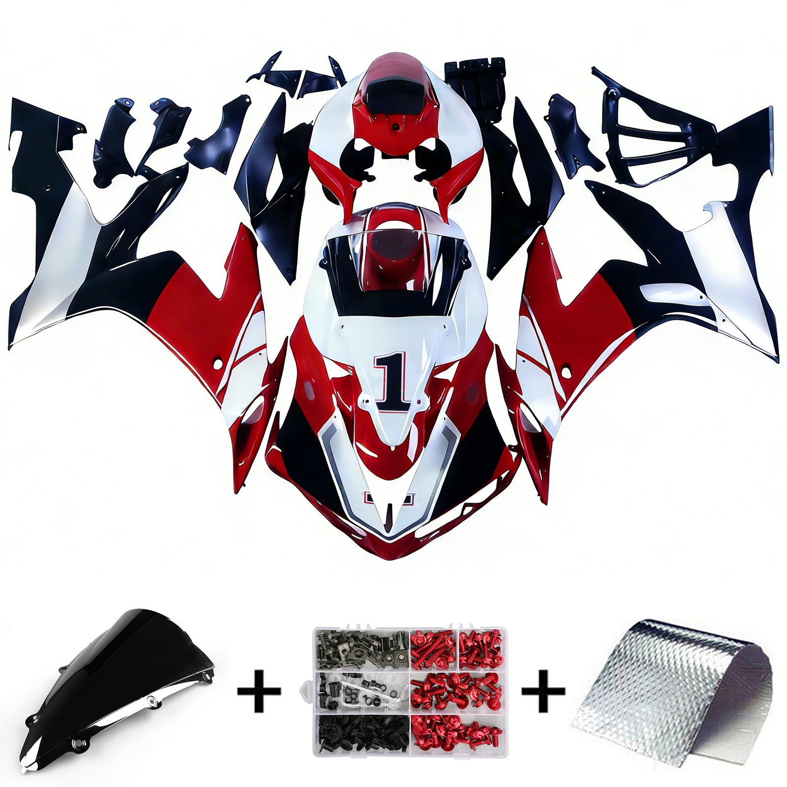 Injection Fairing Kit Bodywork Plastic ABS fit For Yamaha YZF 1000 R1 2004-2006