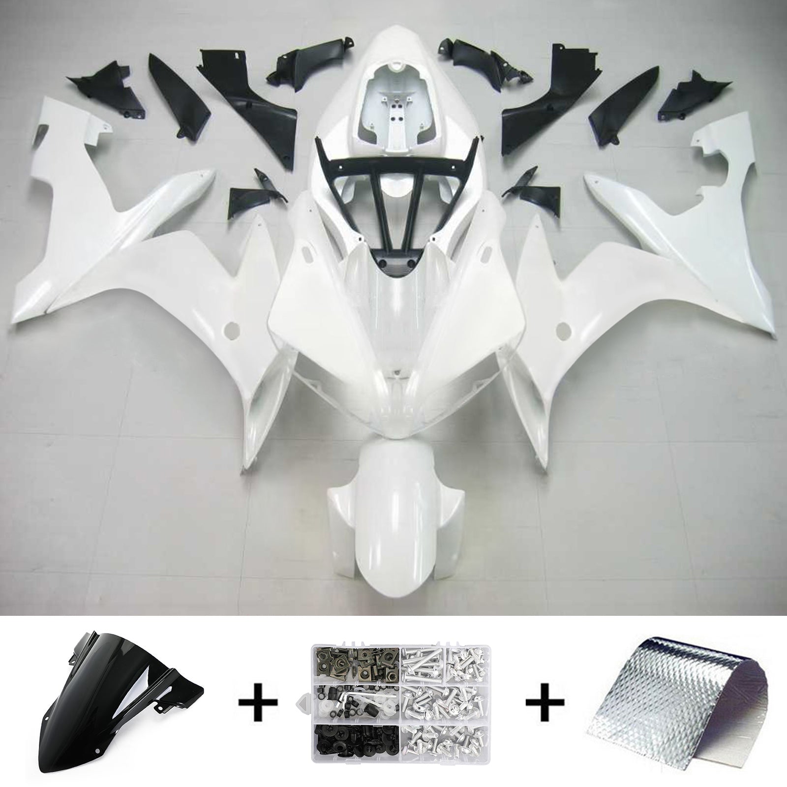 Kit de carénage Amotopart pour Yamaha YZF 1000 R1 2004-2006 générique