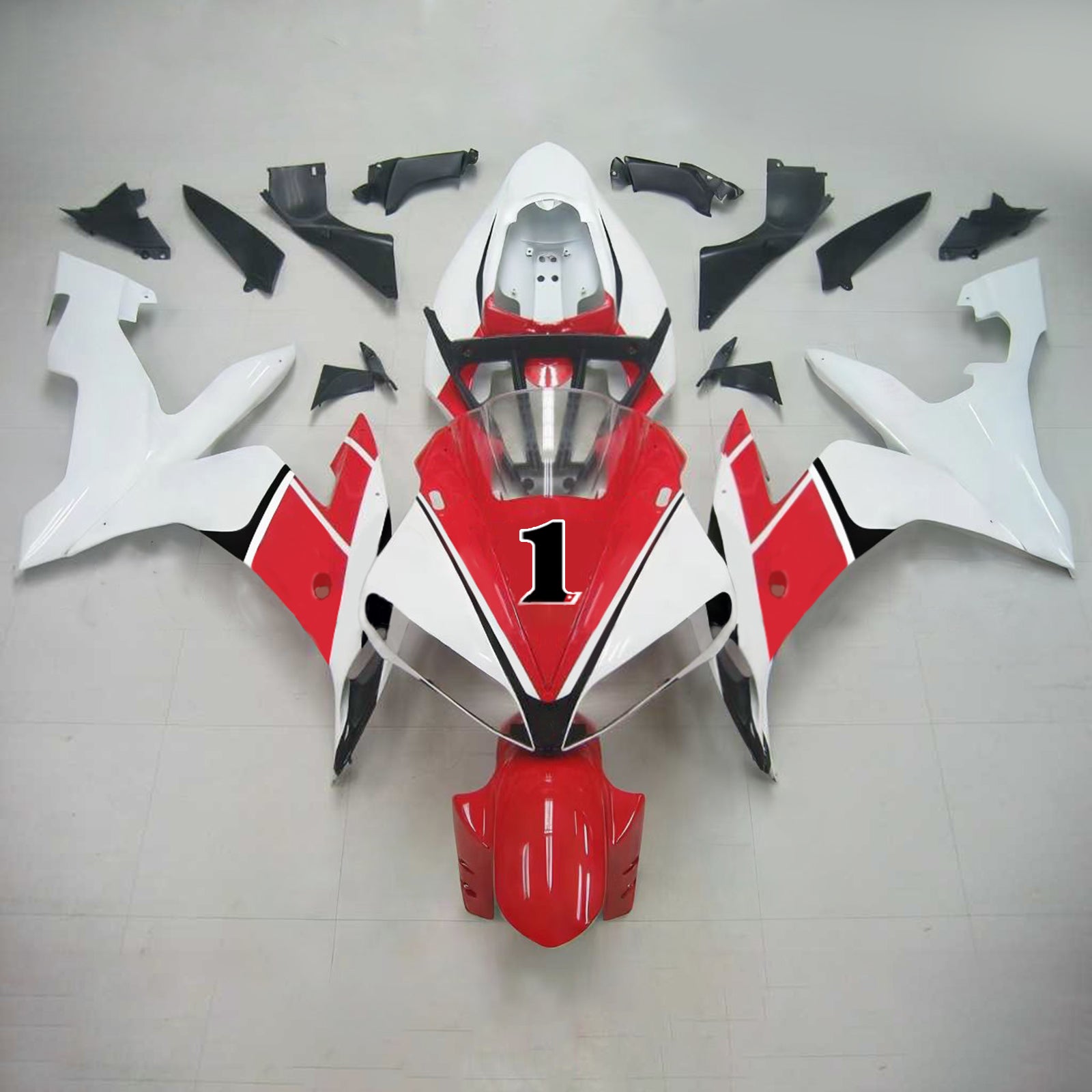 Kit de carénage Amotopart pour Yamaha YZF 1000 R1 2004-2006 générique