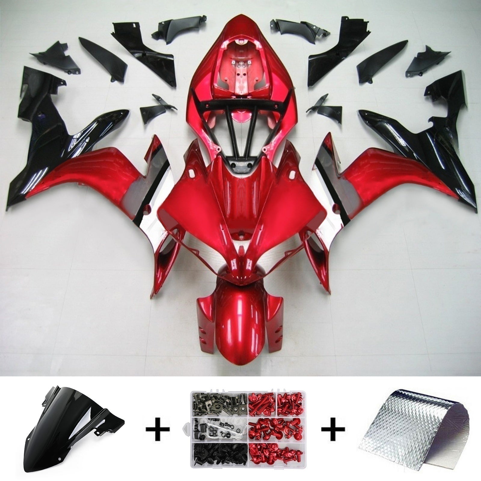 Kit de carenado Amotopart para Yamaha YZF 1000 R1 2004-2006 genérico