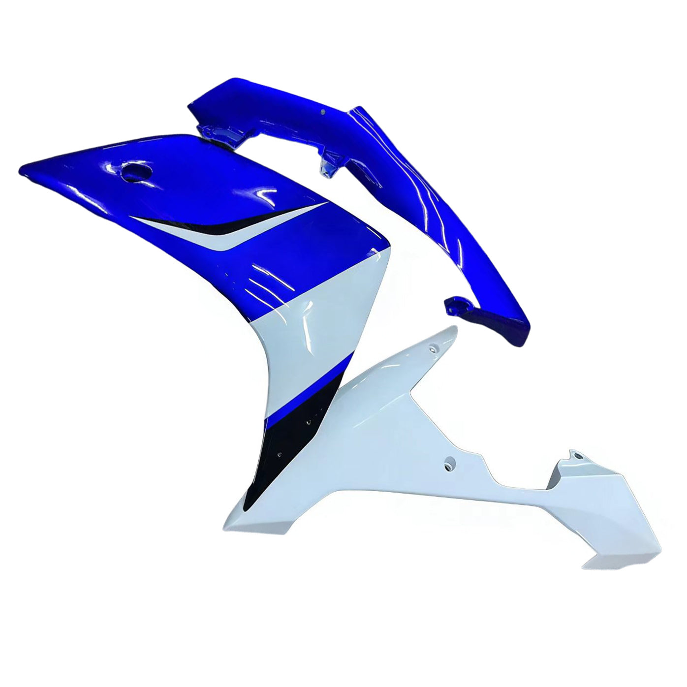 Carénages Amotopart 2007-2008 Yamaha YZF-R1 Bleu Blanc R1 Generic