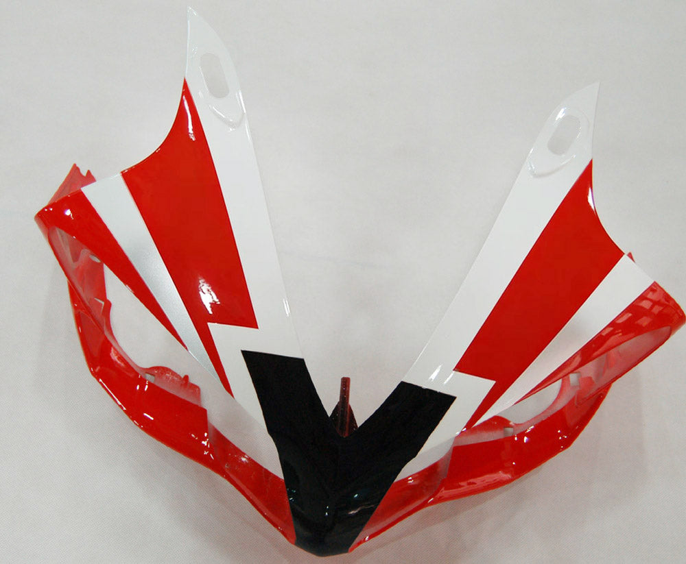 Carénages Amotopart 2007-2008 Yamaha YZF-R1 Rouge Blanc FIAT R1 Generic