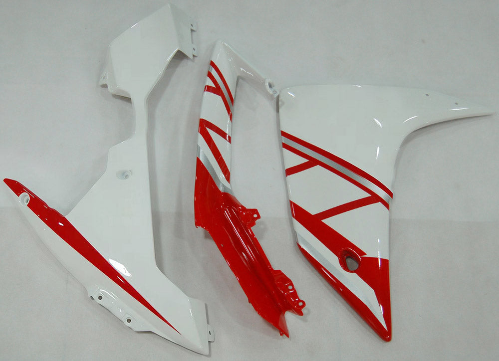 Carénages Amotopart 2007-2008 Yamaha YZF-R1 Rouge Blanc FIAT R1 Generic