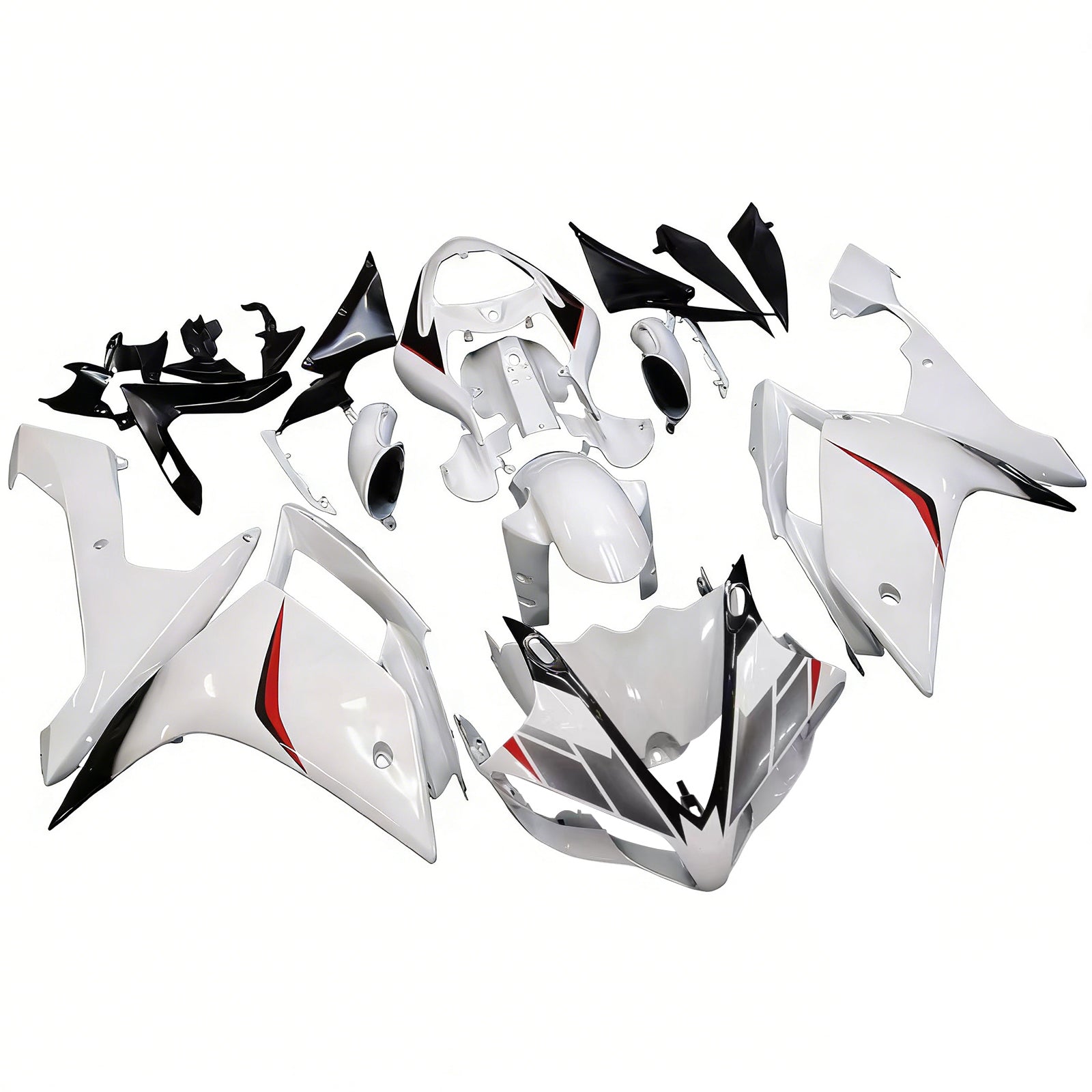 Injektiotapapakkaus Konttien muovinen abs sopii Yamaha YZF-R1 2007-2008