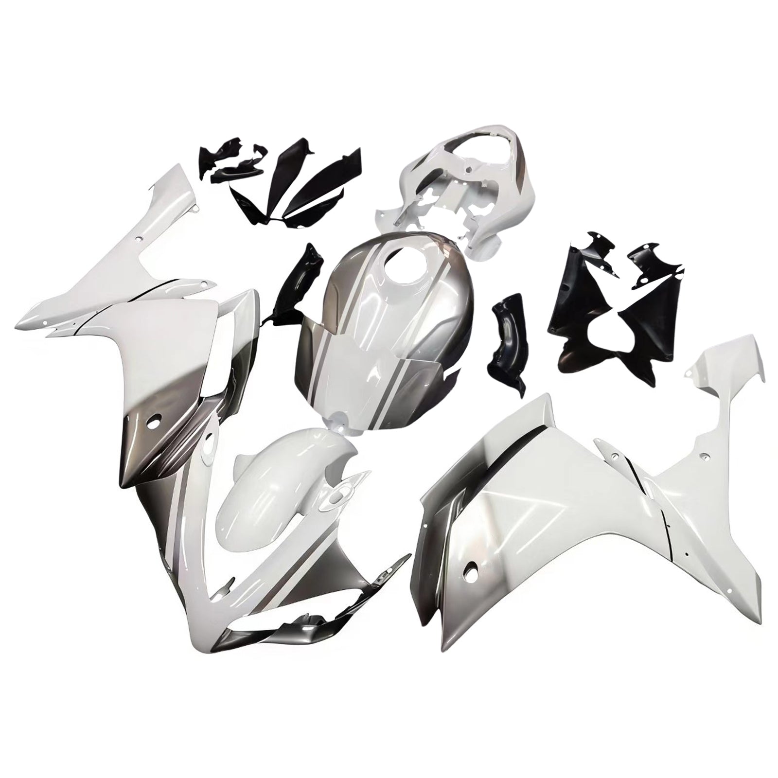 Kit di carenatura iniezione BODYWORK ABS in plastica adatta per Yamaha YZF-R1 2007-2008