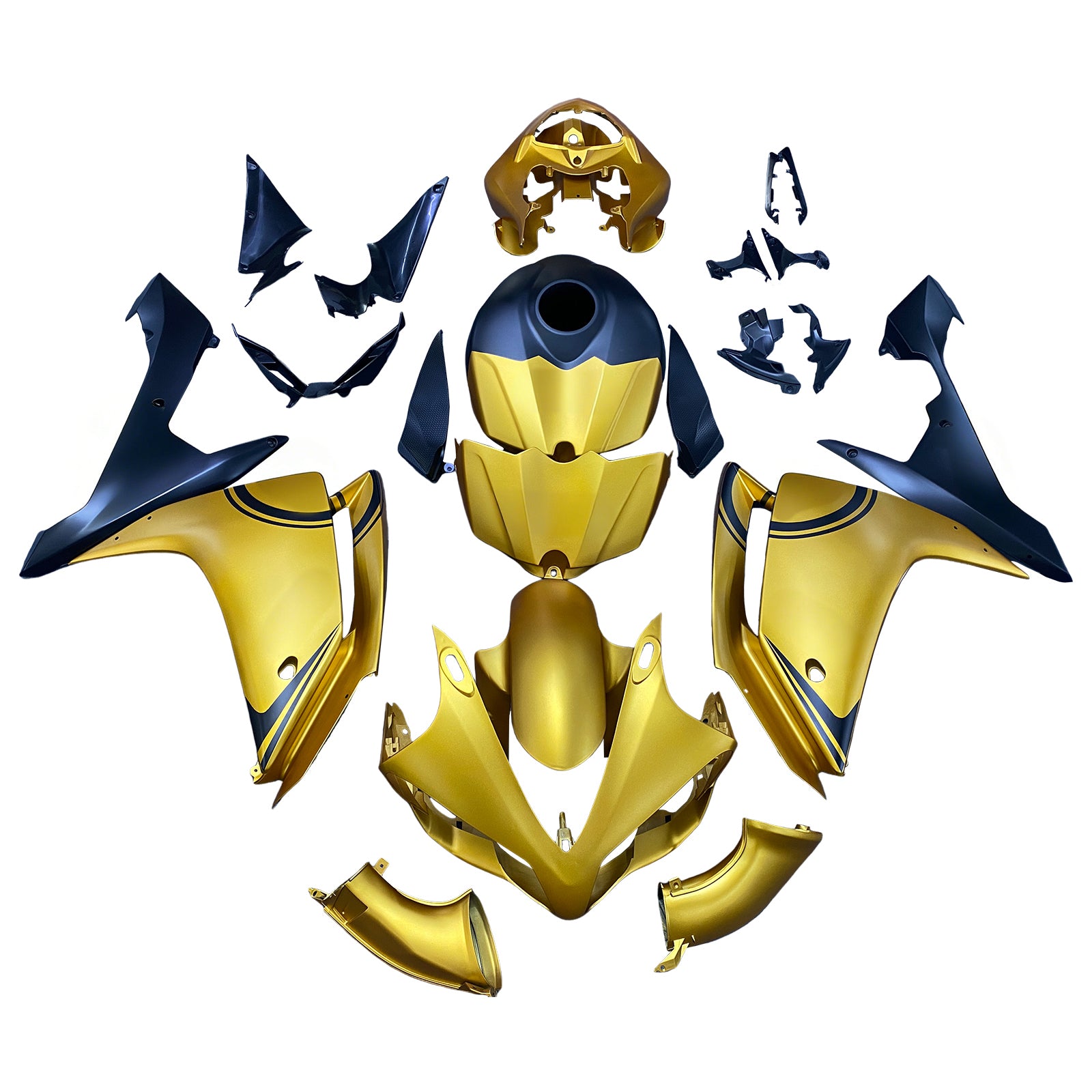 Kit Carena Amotopart Yamaha YZF 1000 R1 2007-2008 Carrozzeria in Plastica ABS